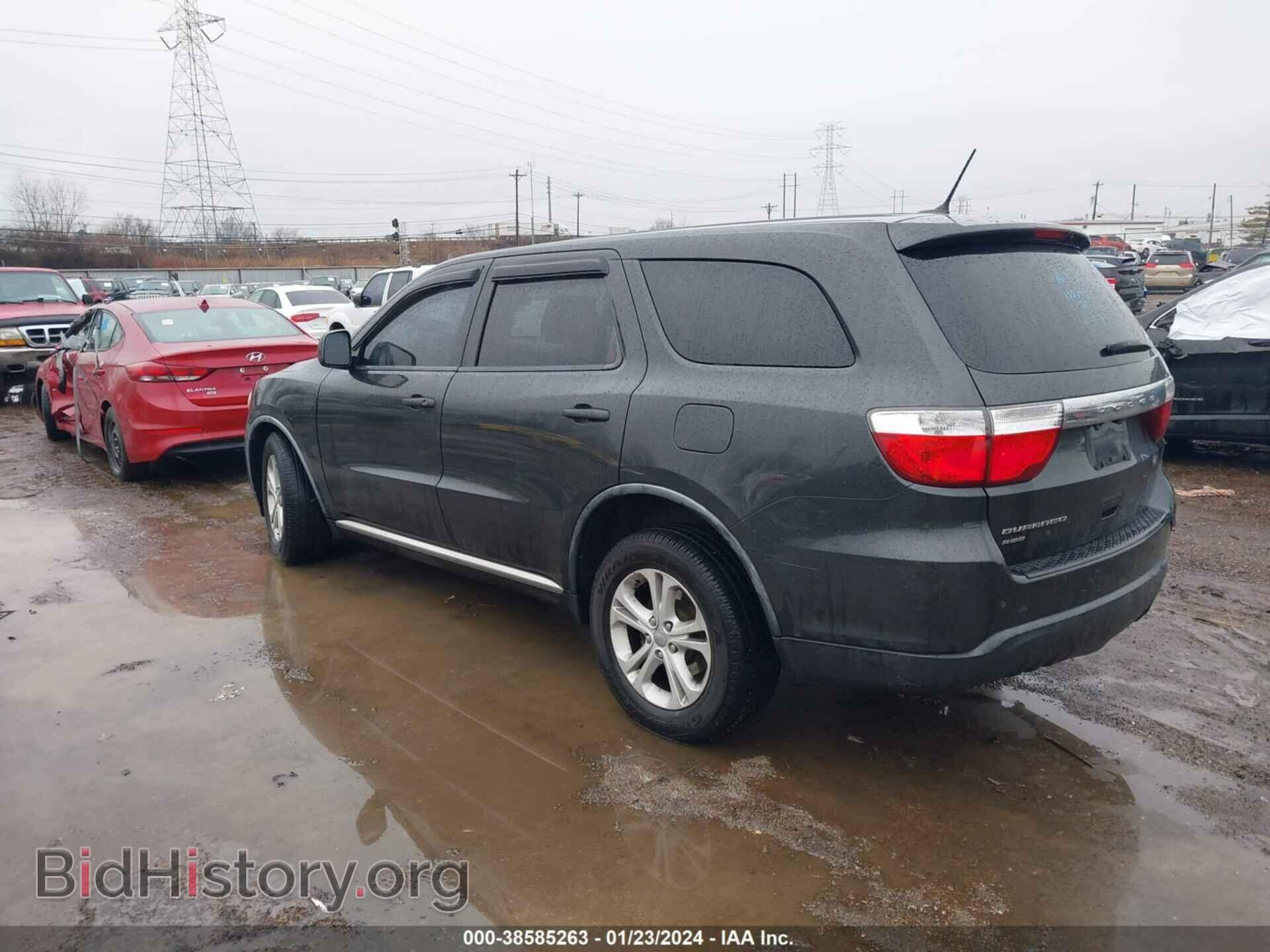 2011 DODGE DURANGO - VIN: 1D4RE2GG2BC733789 - Фото 3