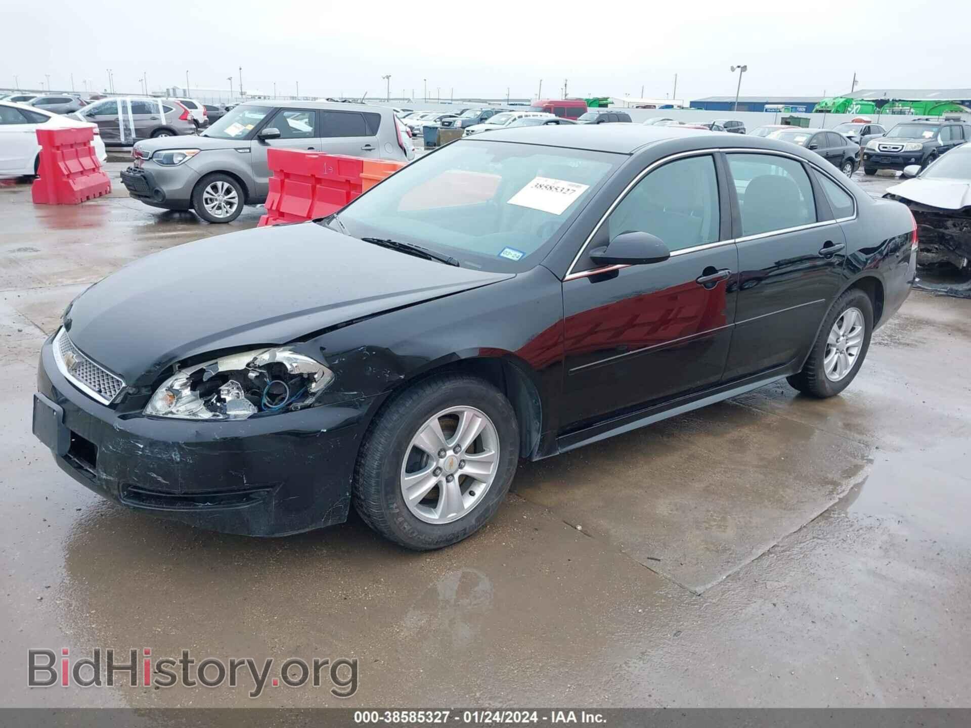 2012 CHEVROLET IMPALA - VIN: 2G1WF5E33C1117663 - Фото 2