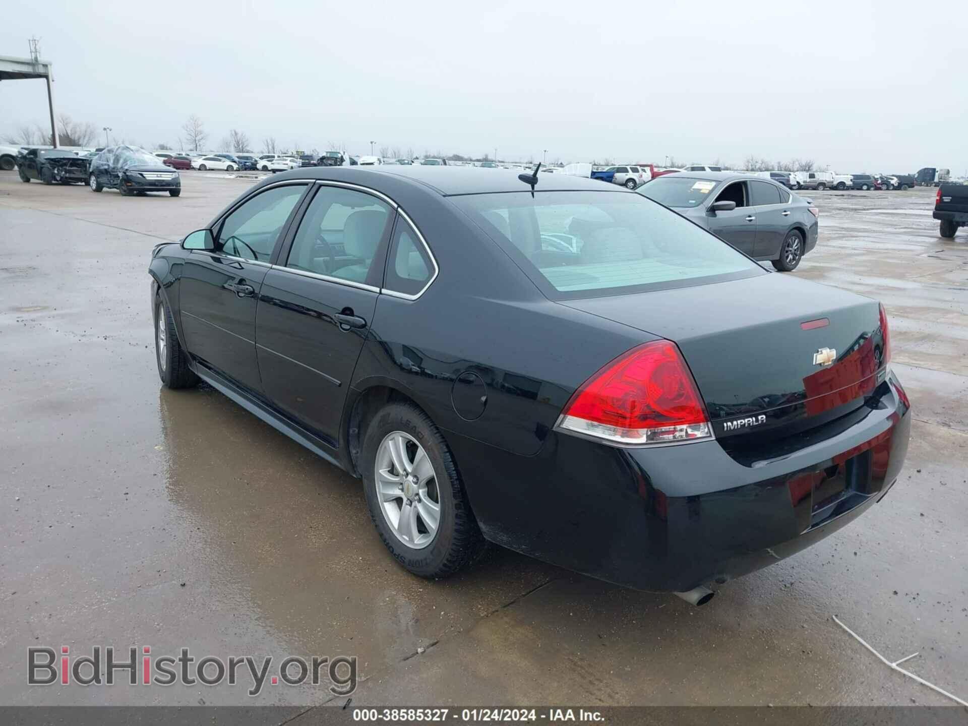 2012 CHEVROLET IMPALA - VIN: 2G1WF5E33C1117663 - Фото 3