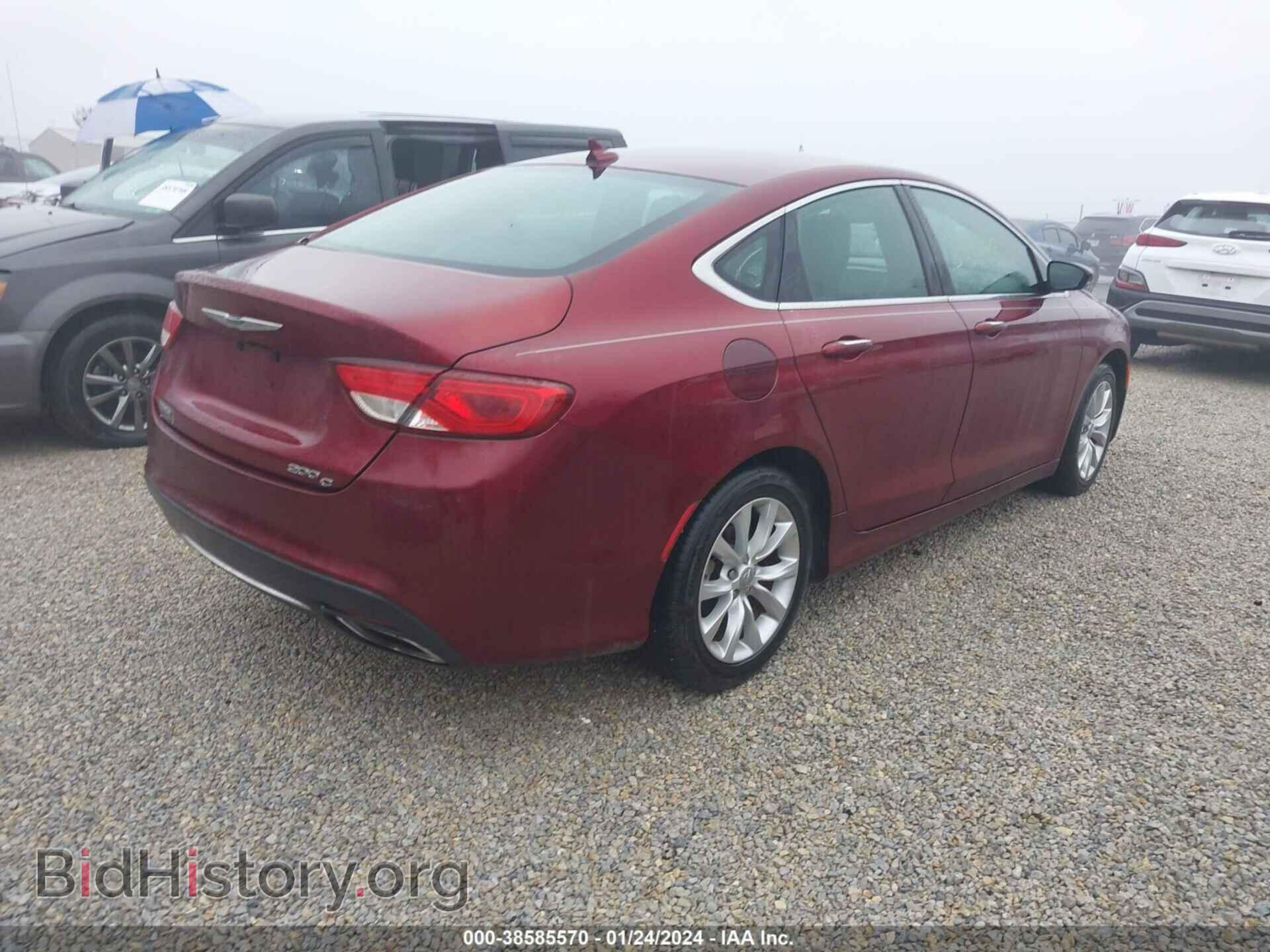 2015 CHRYSLER 200 - VIN: 1C3CCCCG3FN514357 - Фото 4