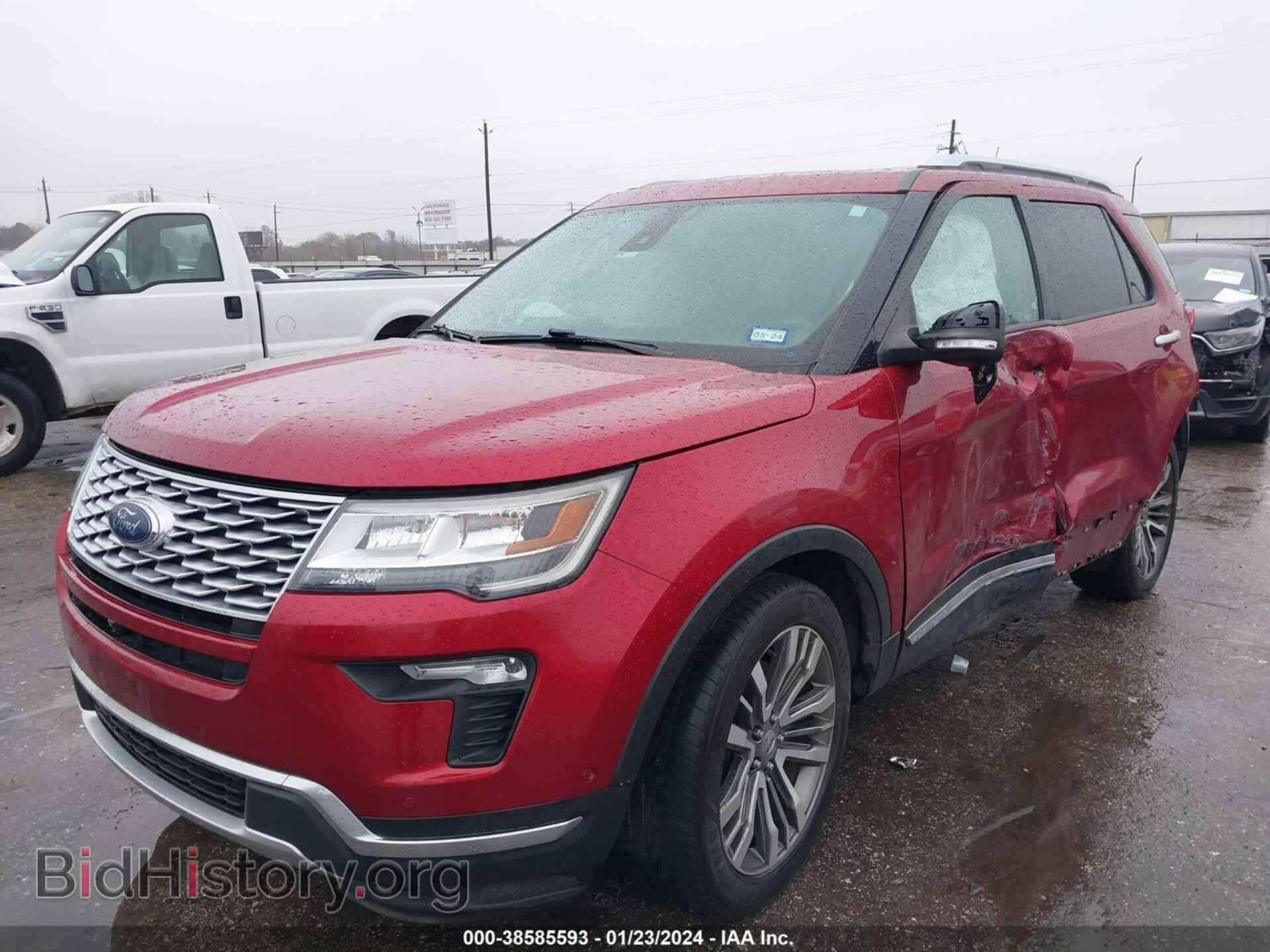 2018 FORD EXPLORER - VIN: 1FM5K8HT0JGB29373 - Фото 2