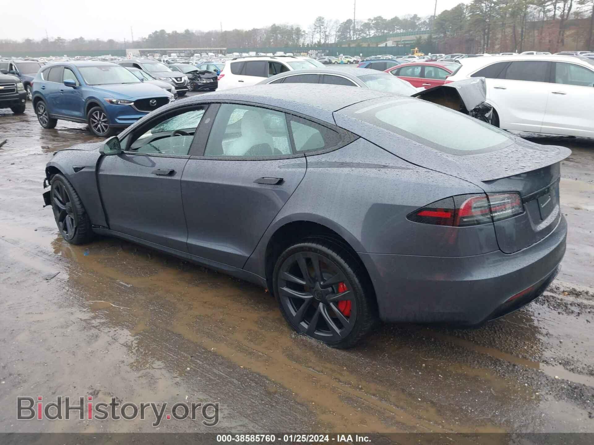 2023 TESLA MODEL S - VIN: 5YJSA1E69PF519813 - Фото 3