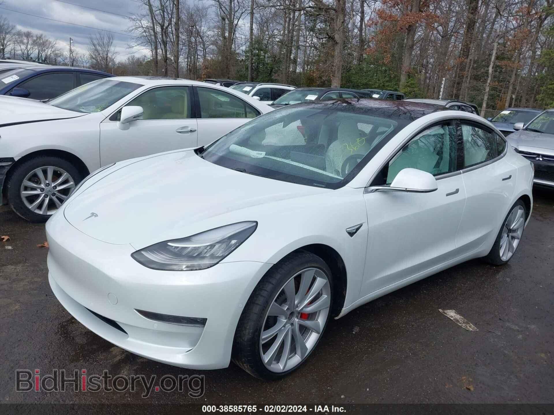 2018 TESLA MODEL 3 - VIN: 5YJ3E1EB6JF081670 - Фото 2