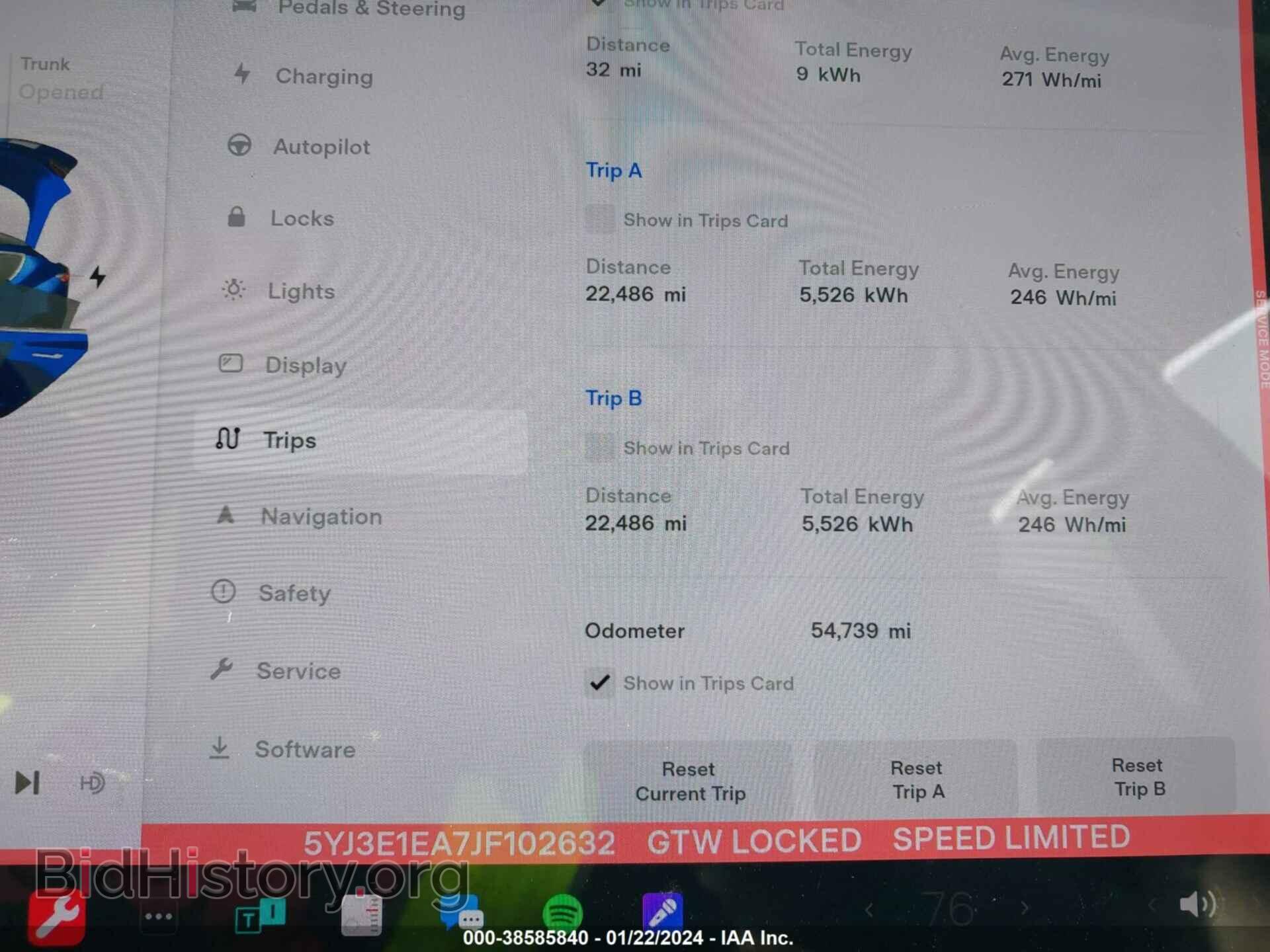 2018 TESLA MODEL 3 - VIN: 5YJ3E1EA7JF102632 - Фото 7