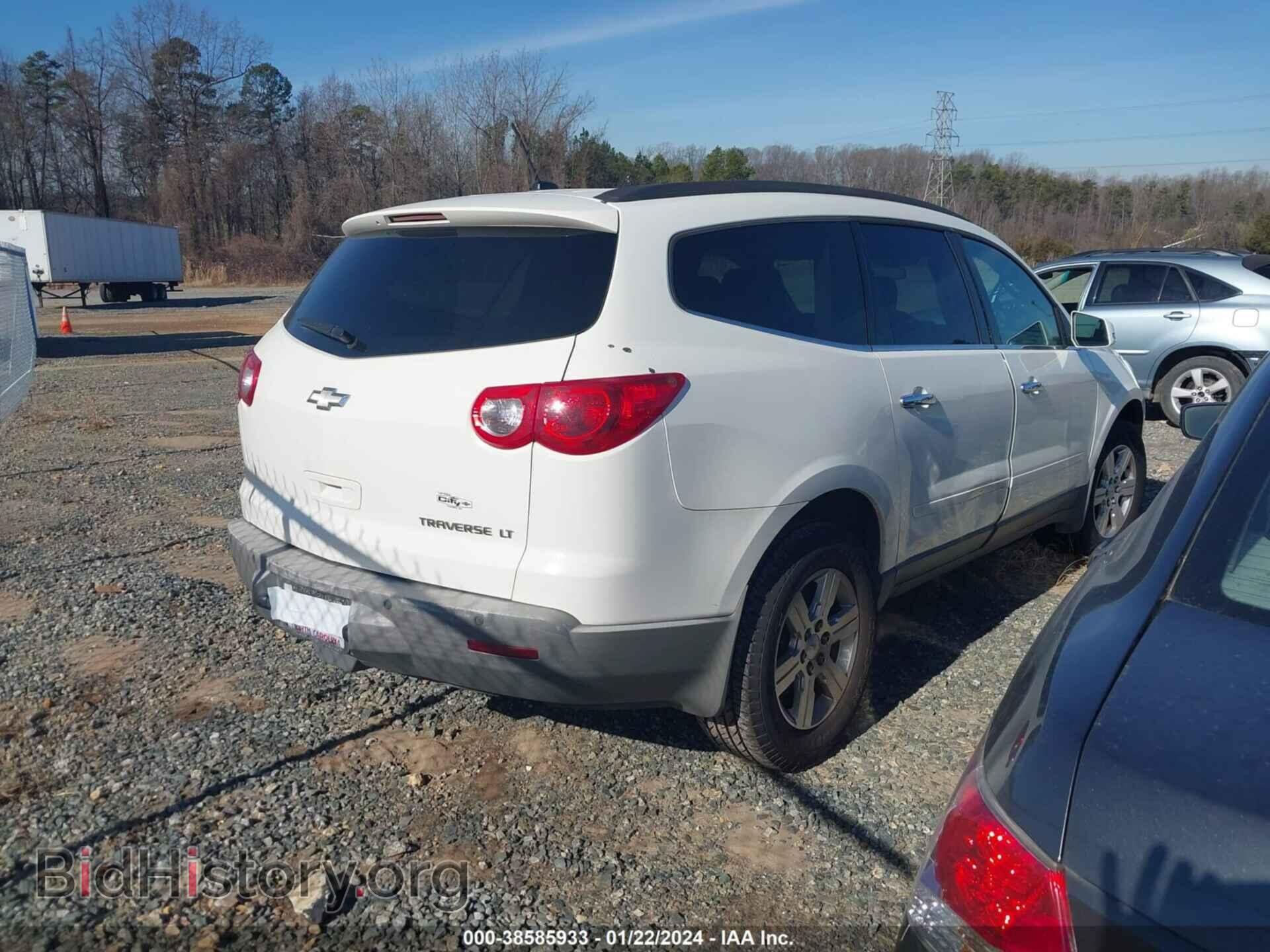 2012 CHEVROLET TRAVERSE - VIN: 1GNKRGED3CJ130346 - Фото 4