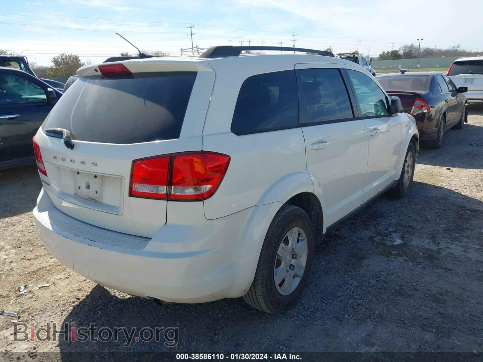 2012 DODGE JOURNEY - VIN: 3C4PDCAB4CT357998 - Фото 4