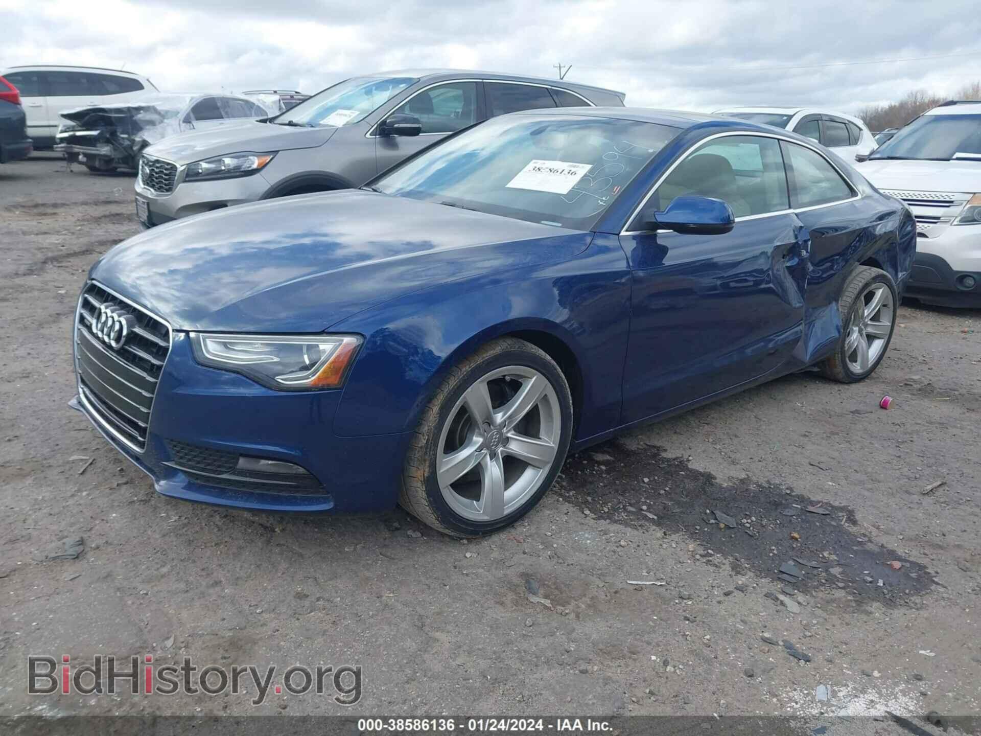 2013 AUDI A5 - VIN: WAUCFAFRXDA055561 - Фото 2