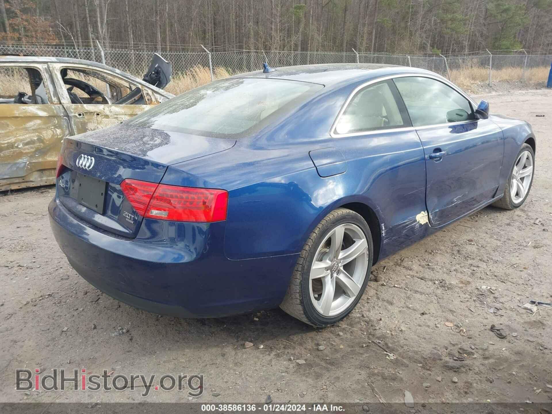2013 AUDI A5 - VIN: WAUCFAFRXDA055561 - Фото 4