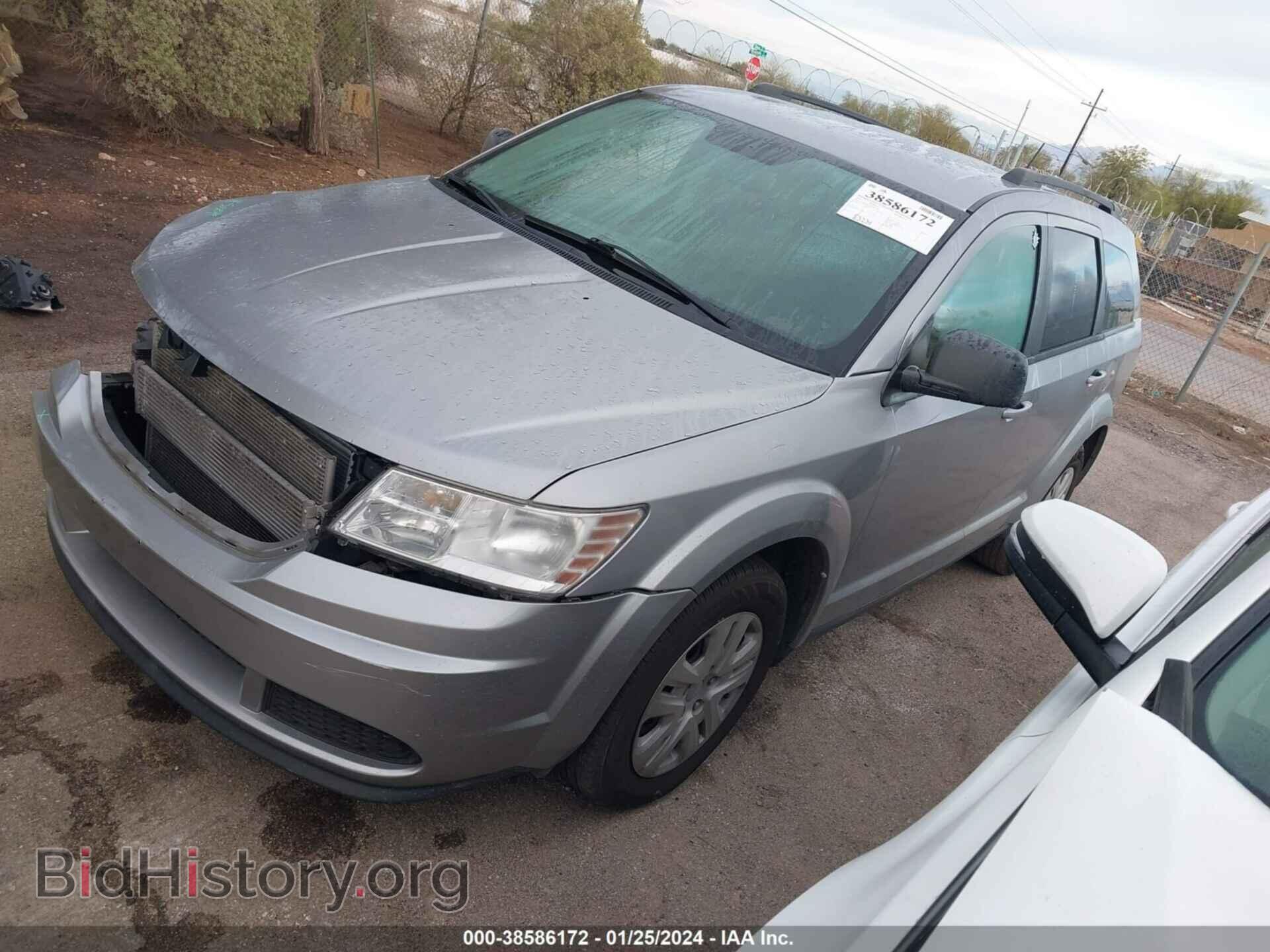 2017 DODGE JOURNEY - VIN: 3C4PDCABXHT562264 - Фото 2