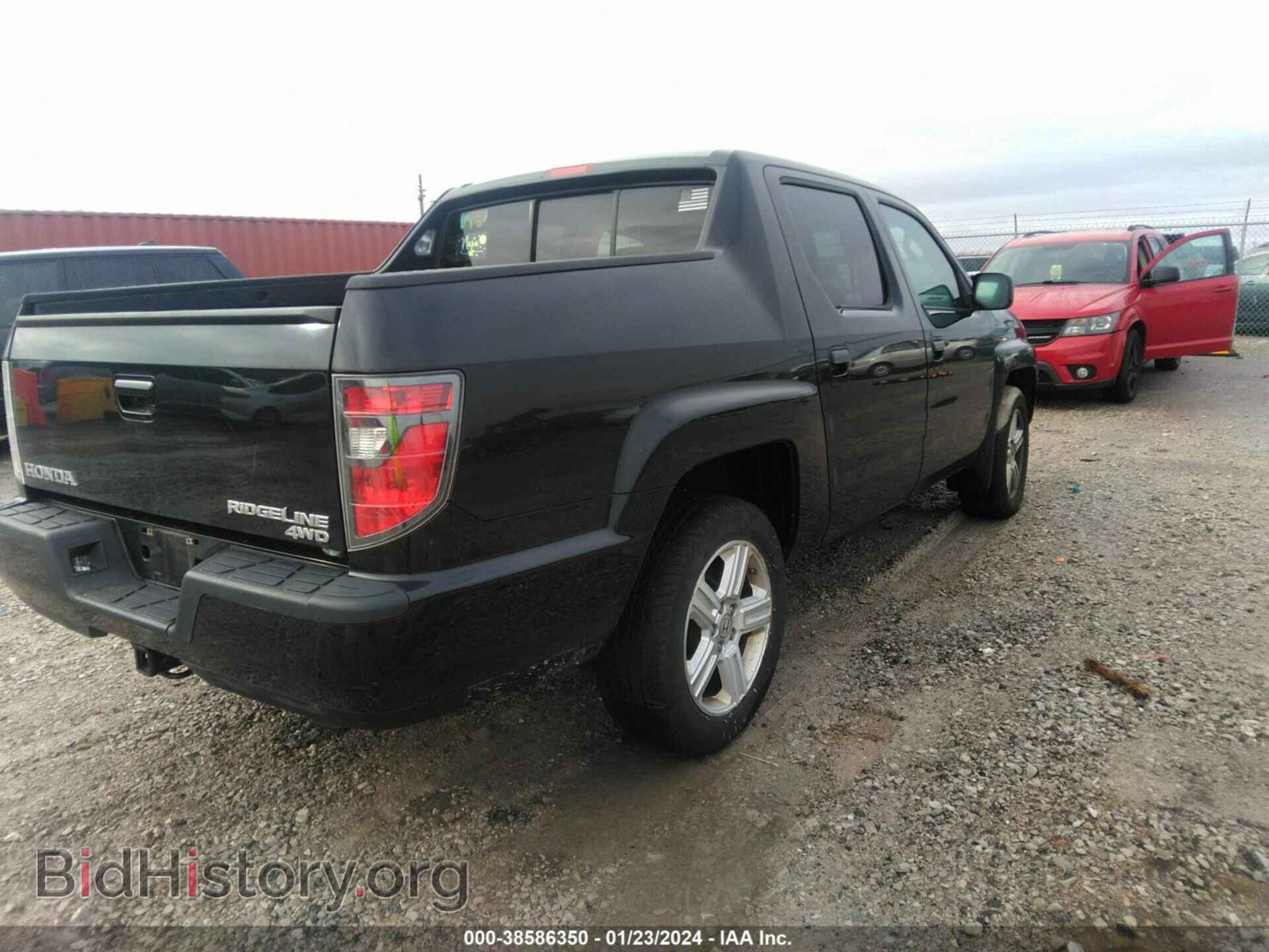 2012 HONDA RIDGELINE - VIN: 5FPYK1F56CB453784 - Фото 4