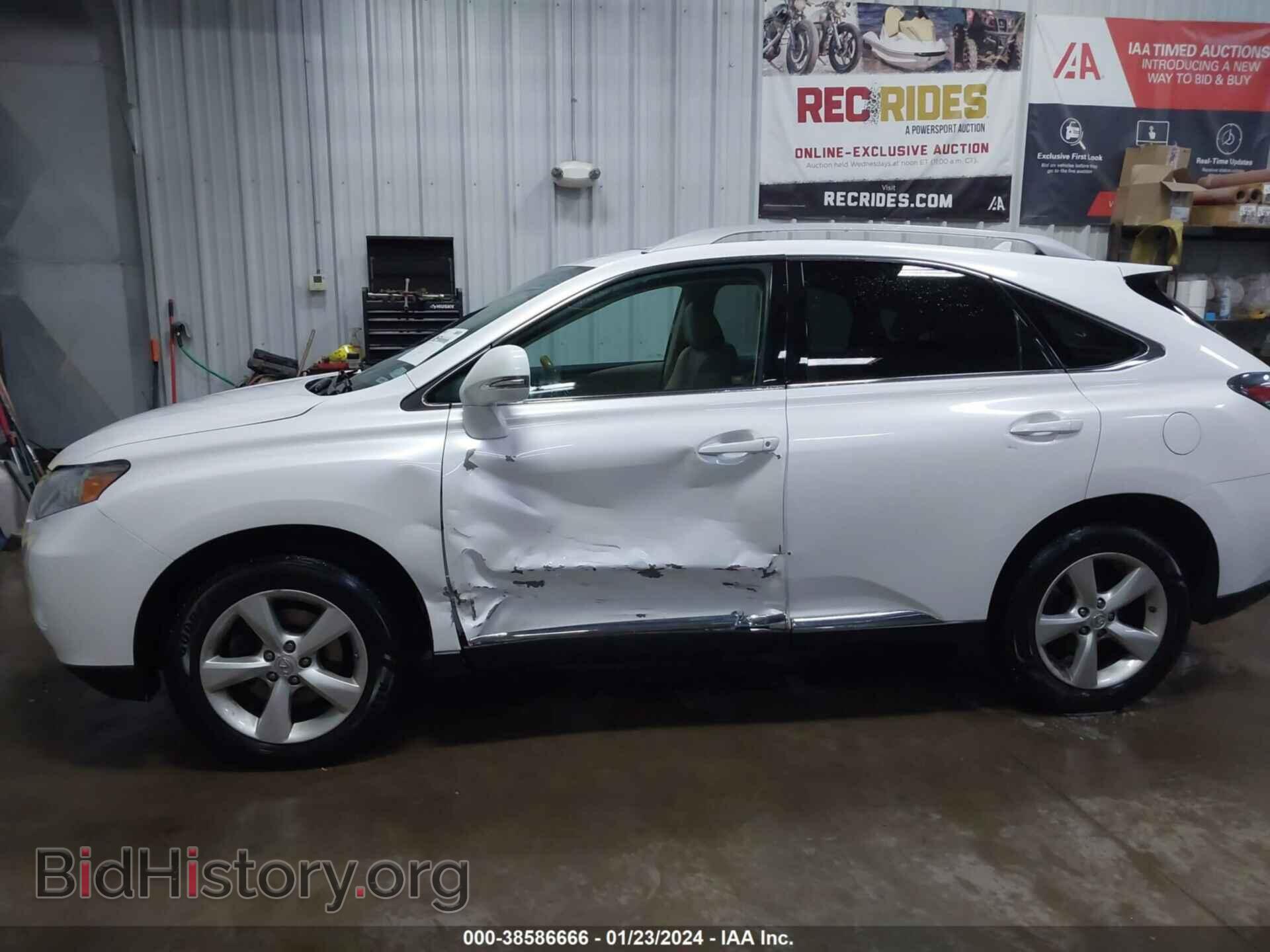 2010 LEXUS RX 350 - VIN: 2T2BK1BA6AC041802 - Фото 14