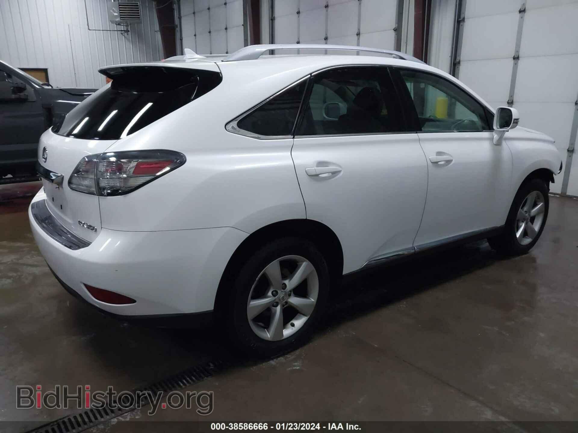 2010 LEXUS RX 350 - VIN: 2T2BK1BA6AC041802 - Фото 4