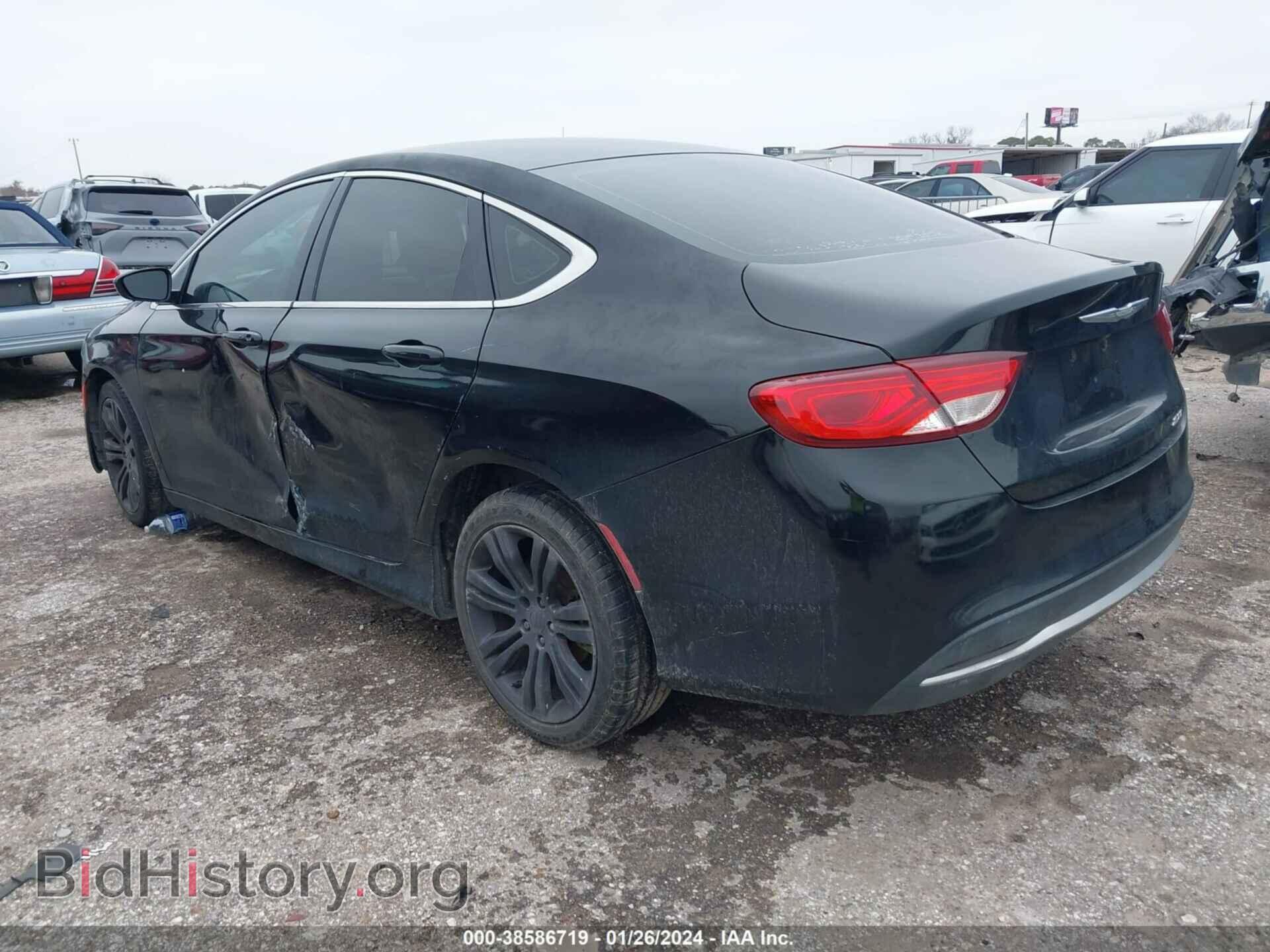 2016 CHRYSLER 200 - VIN: 1C3CCCAB1GN119344 - Фото 3