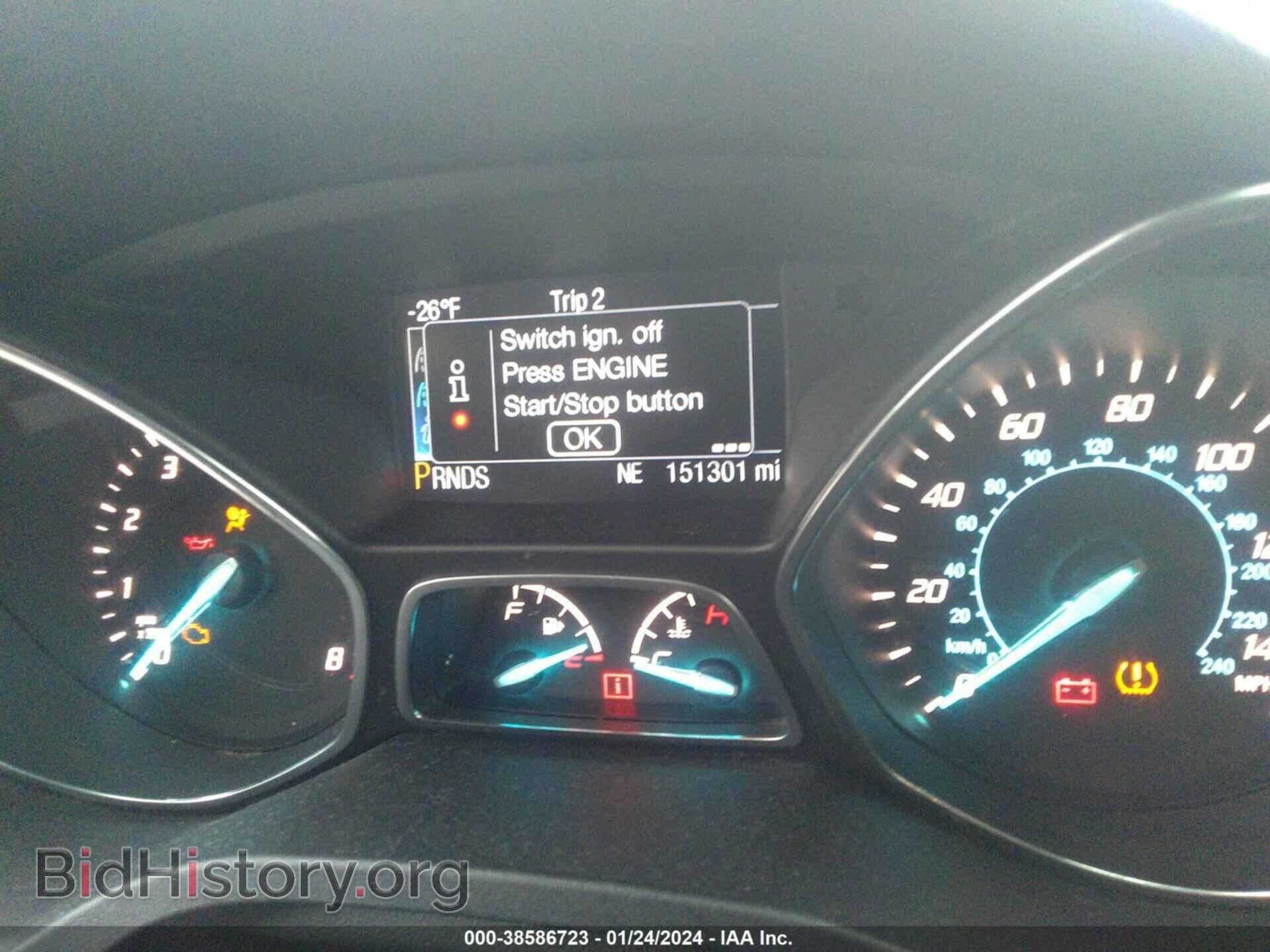 2014 FORD ESCAPE - VIN: 1FMCU9J95EUB60504 - Photo 7