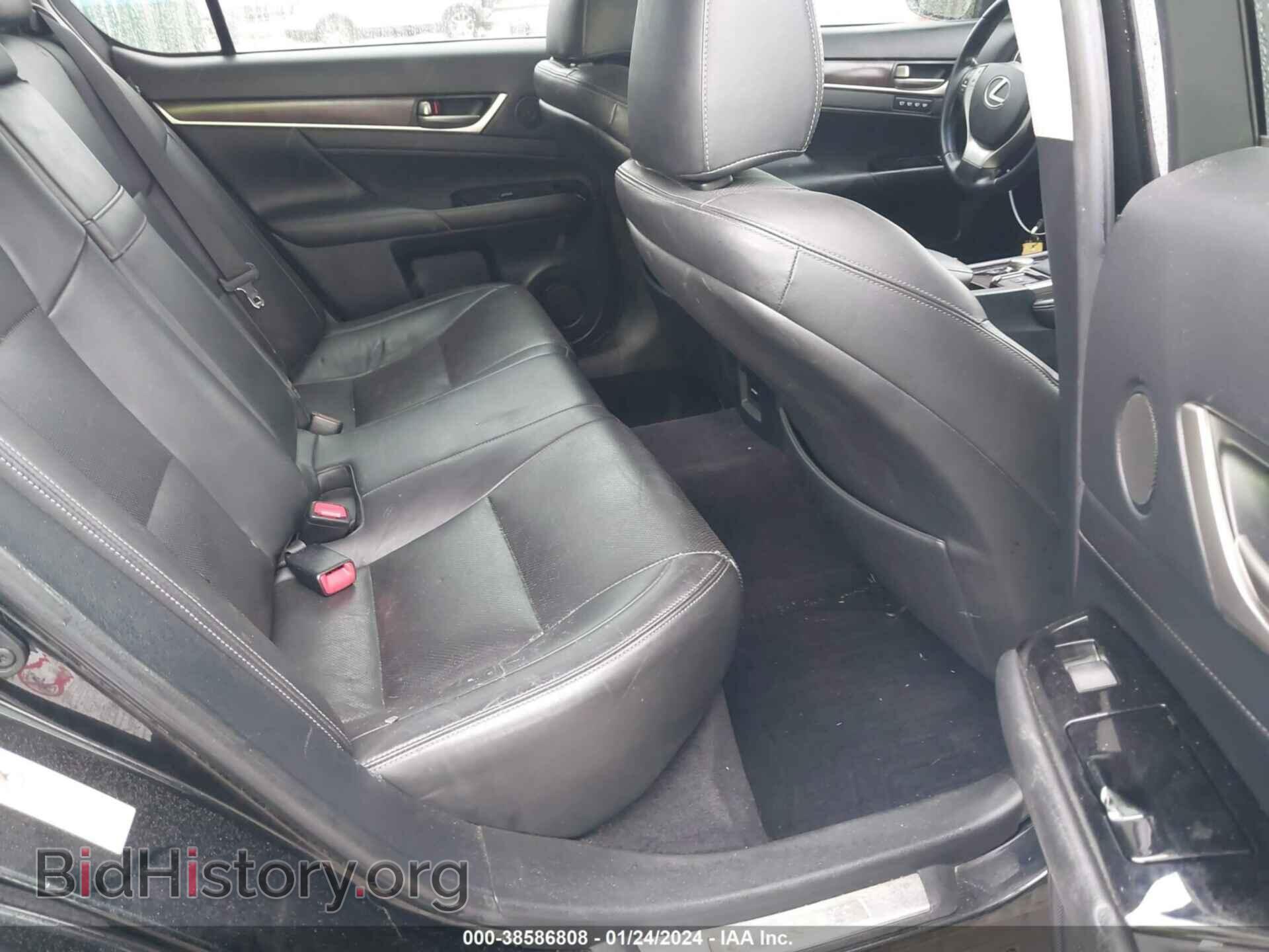 2013 LEXUS GS 350 - VIN: JTHCE1BL0D5013804 - Фото 8