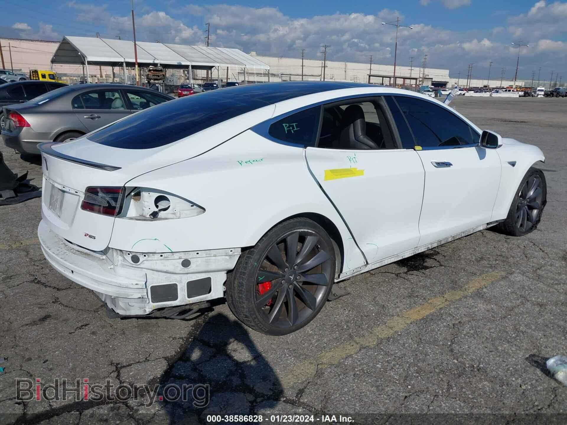 2014 TESLA MODEL S - VIN: 5YJSA1H11EFP60519 - Photo 4