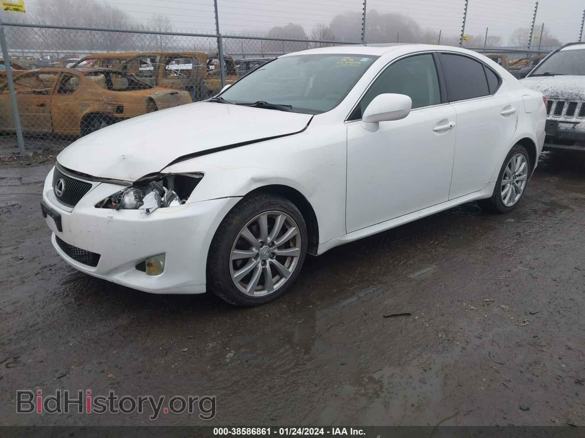 2007 LEXUS IS 250 - VIN: JTHCK262072017129 - Фото 2