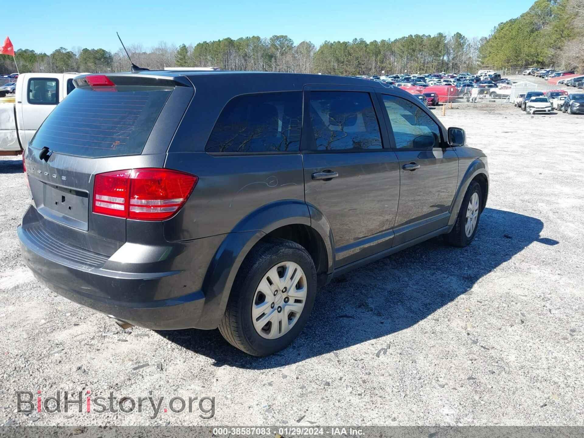 2014 DODGE JOURNEY - VIN: 3C4PDCAB3ET257085 - Фото 4