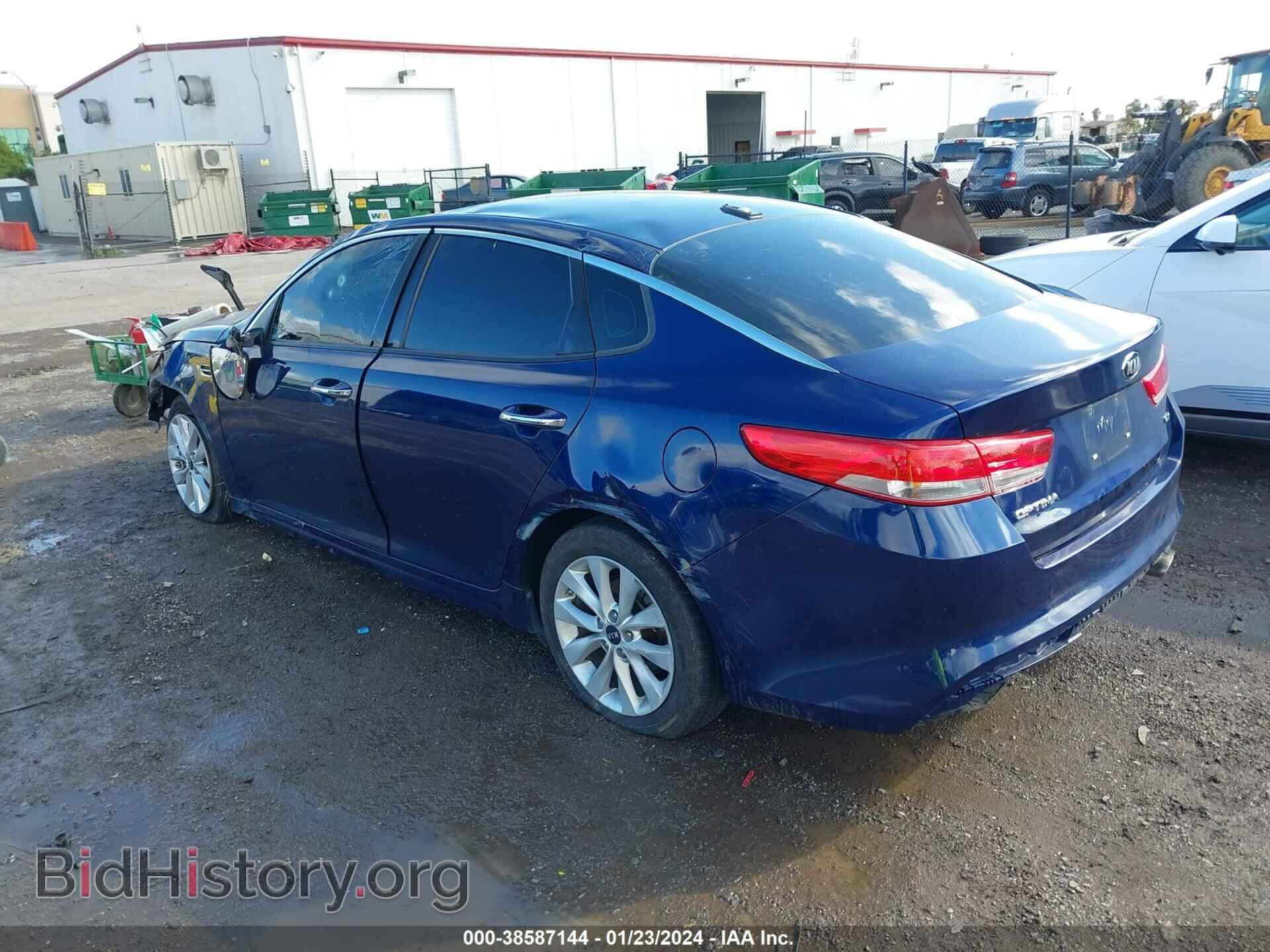 2016 KIA OPTIMA - VIN: 5XXGU4L34GG016128 - Фото 3