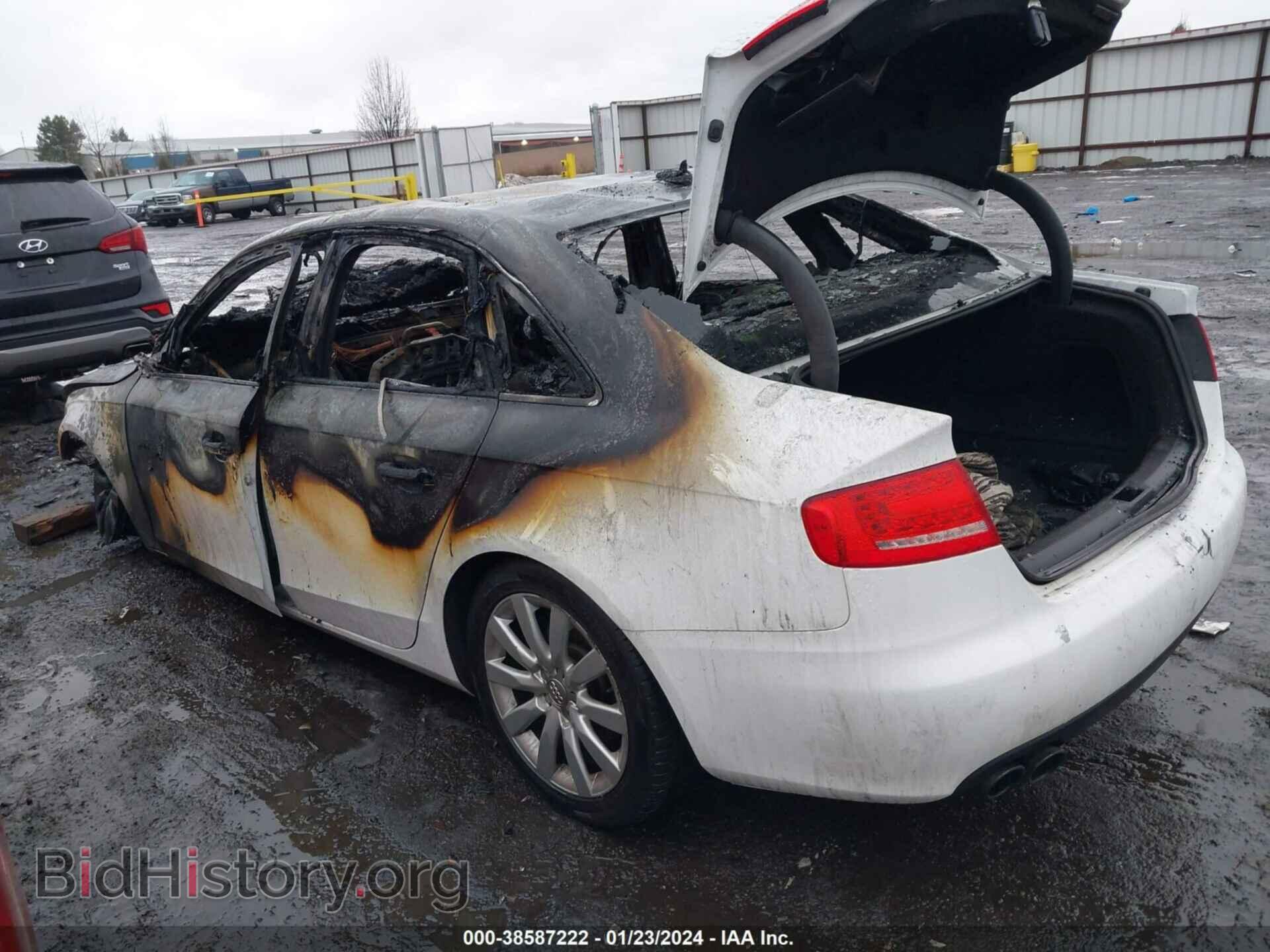 2012 AUDI A4 - VIN: WAUBFAFL3CA028837 - Фото 3