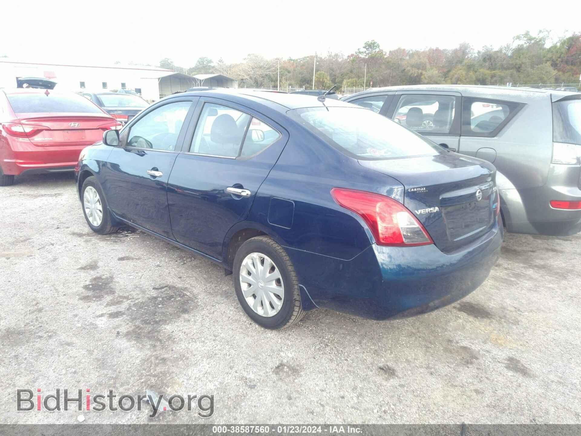 2012 NISSAN VERSA - VIN: 3N1CN7AP6CL856366 - Фото 3