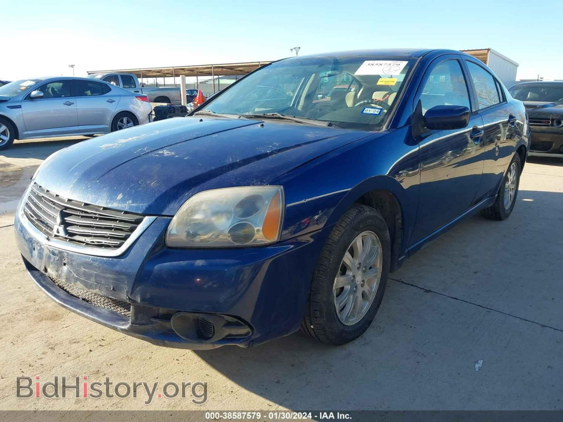 2009 MITSUBISHI GALANT - VIN: 4A3AB36F29E034837 - Фото 2