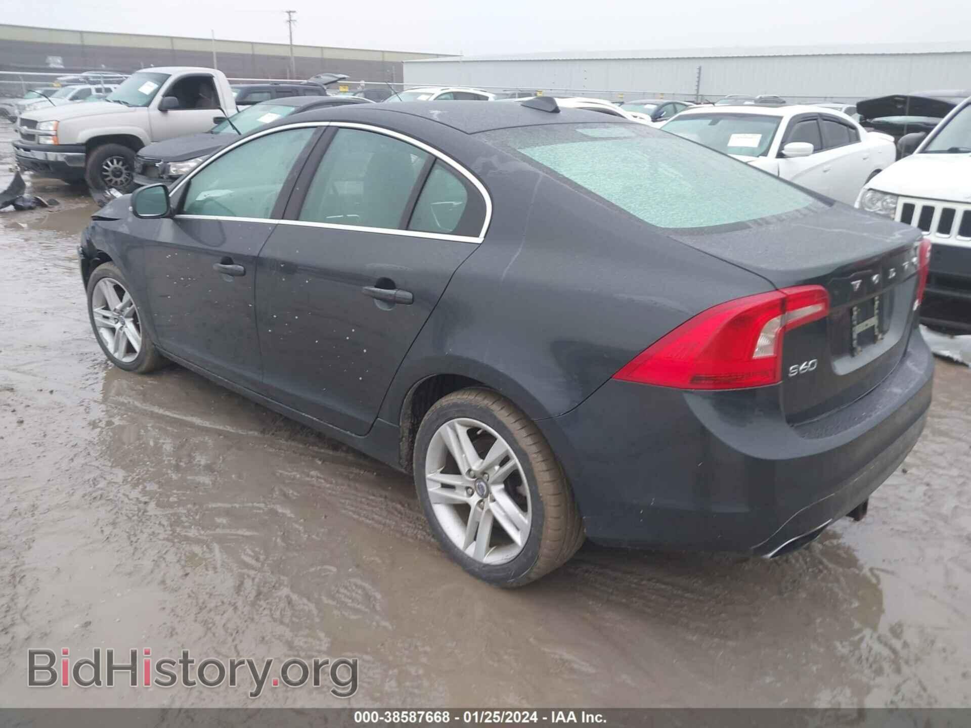 2014 VOLVO S60 - VIN: YV1612FS4E2283021 - Фото 3