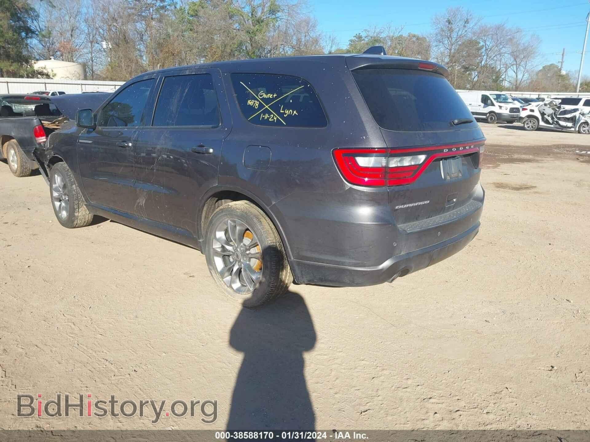 2019 DODGE DURANGO - VIN: 1C4RDHDG0KC659053 - Фото 3