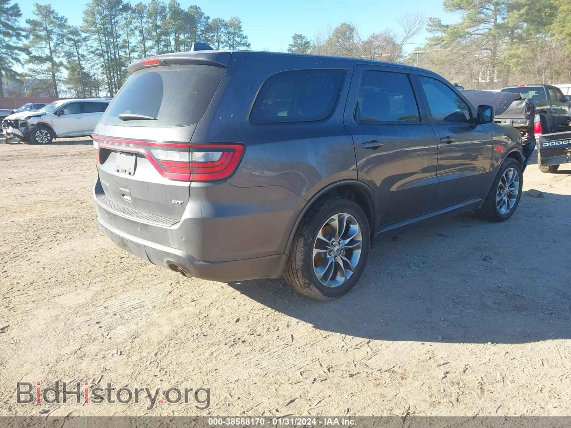 2019 DODGE DURANGO - VIN: 1C4RDHDG0KC659053 - Фото 4
