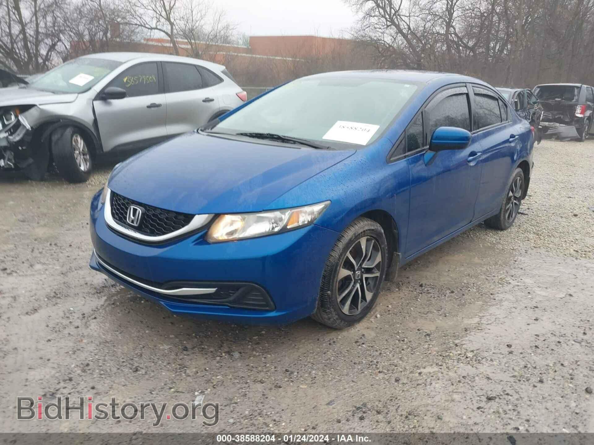 2014 HONDA CIVIC - VIN: 19XFB2F86EE055645 - Фото 2
