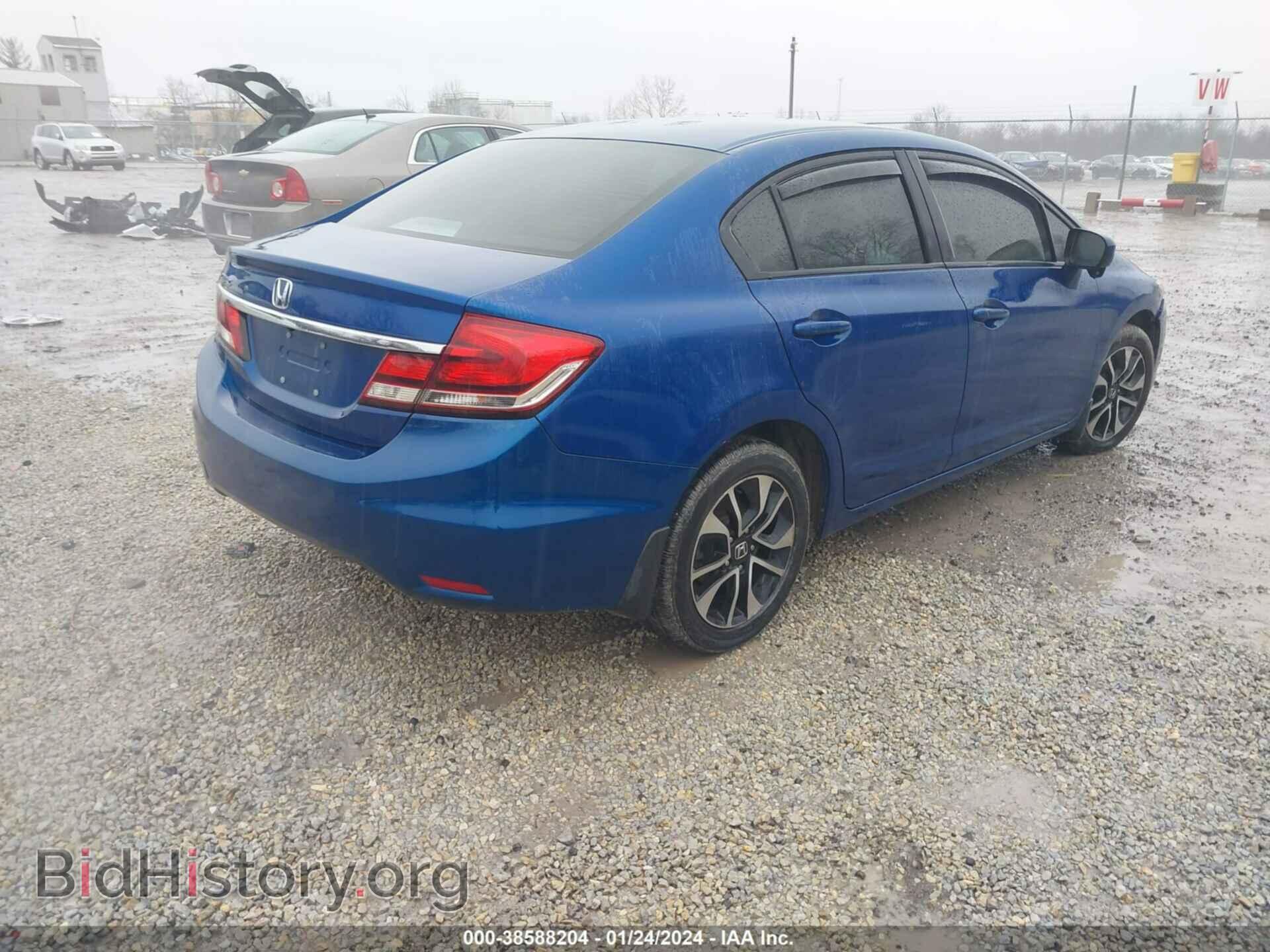 2014 HONDA CIVIC - VIN: 19XFB2F86EE055645 - Фото 4