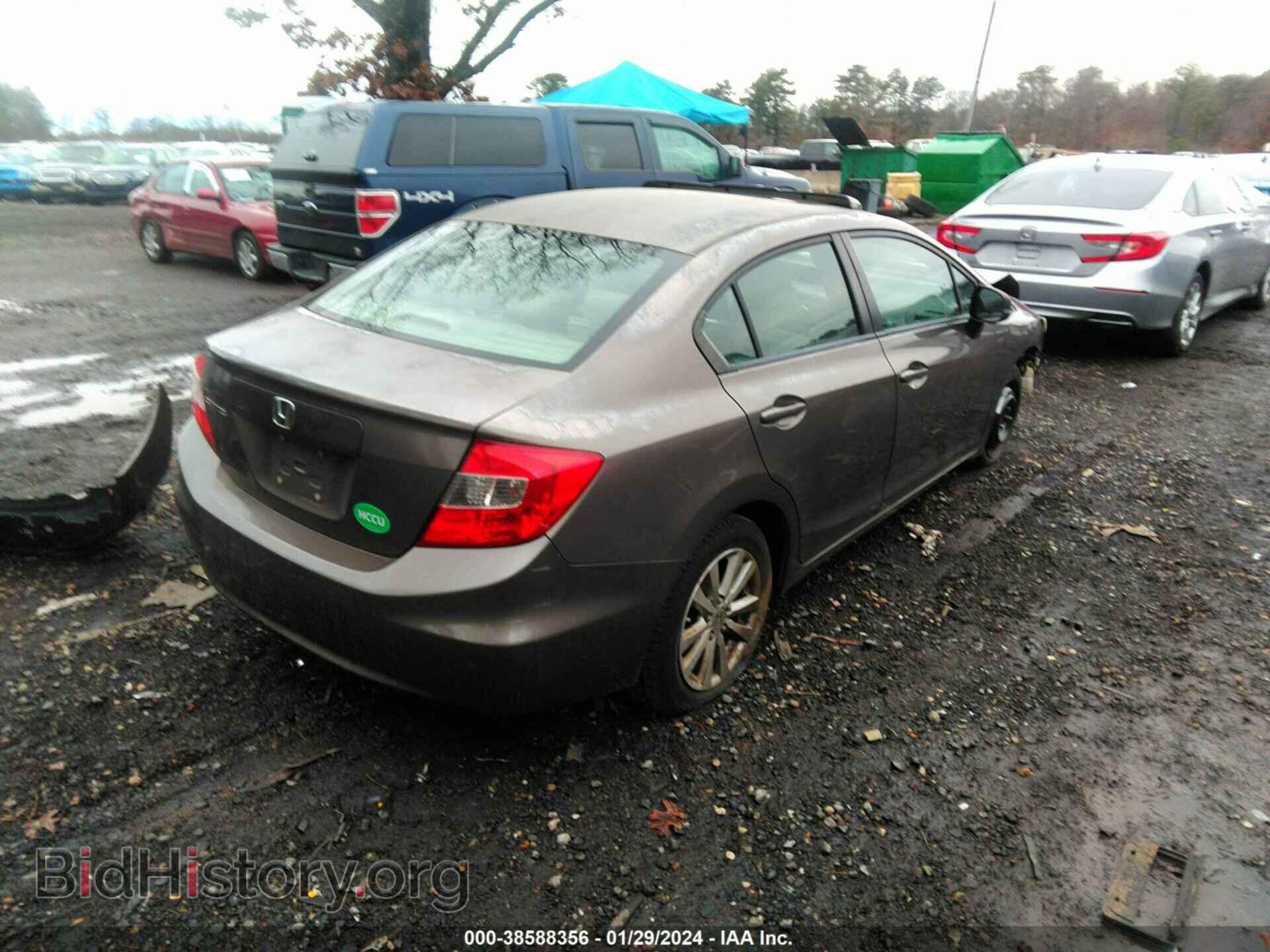 2012 HONDA CIVIC - VIN: 2HGFB2F92CH527450 - Photo 4