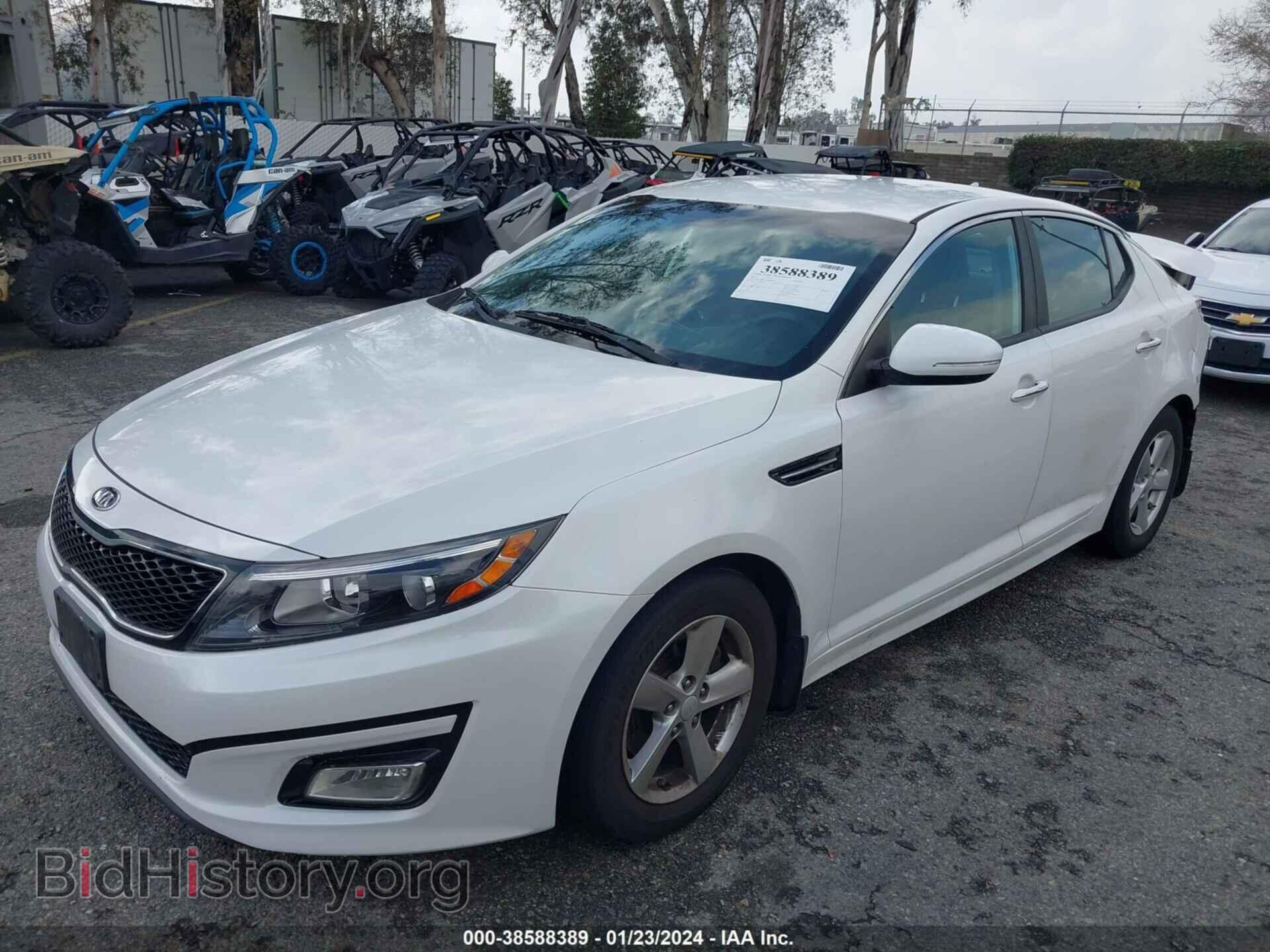 2015 KIA OPTIMA - VIN: KNAGM4A77F5646957 - Photo 2