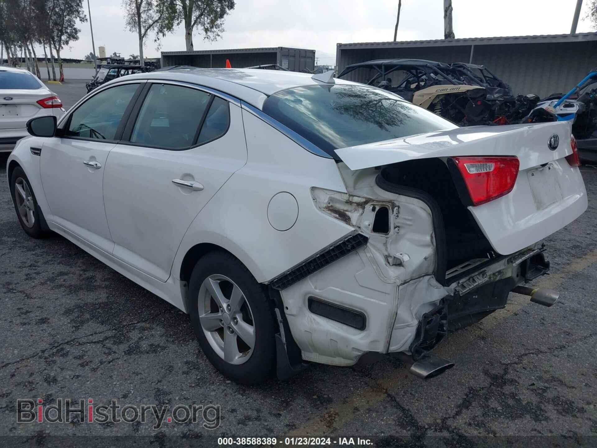 2015 KIA OPTIMA - VIN: KNAGM4A77F5646957 - Photo 3