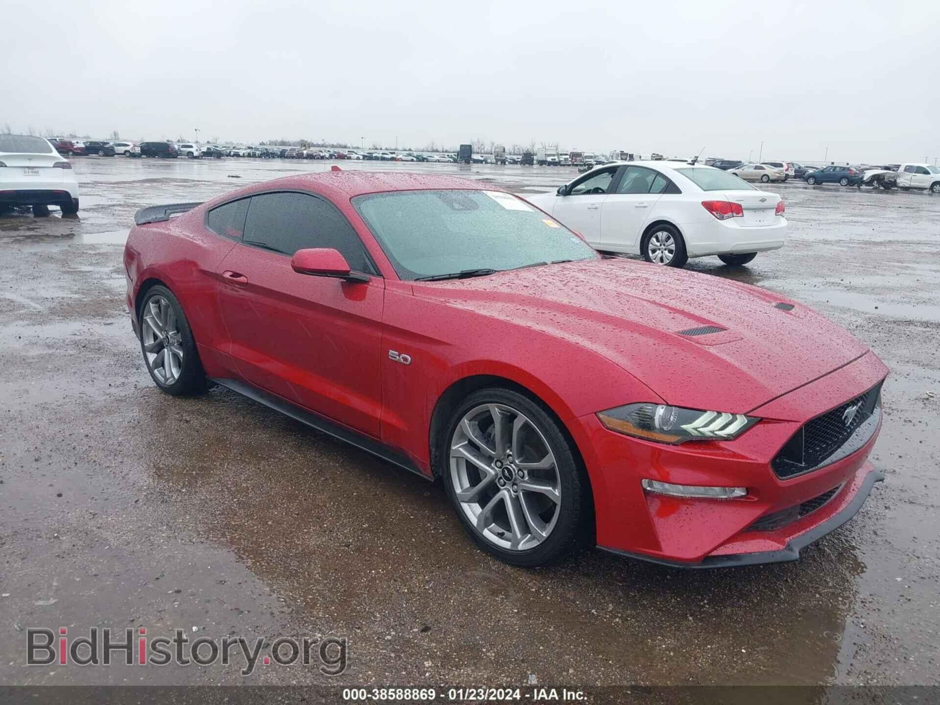 Photo 1FA6P8CFXM5154038 - FORD MUSTANG 2021