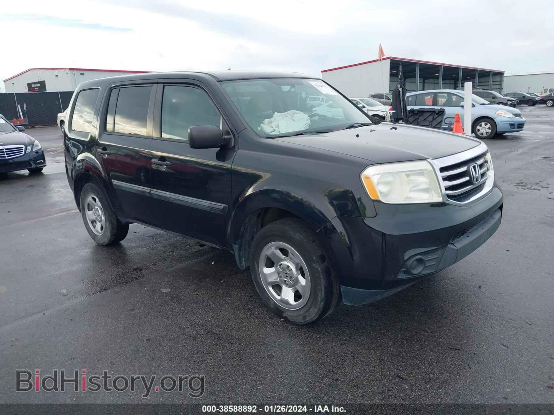 Фотография 5FNYF3H24DB038024 - HONDA PILOT 2013