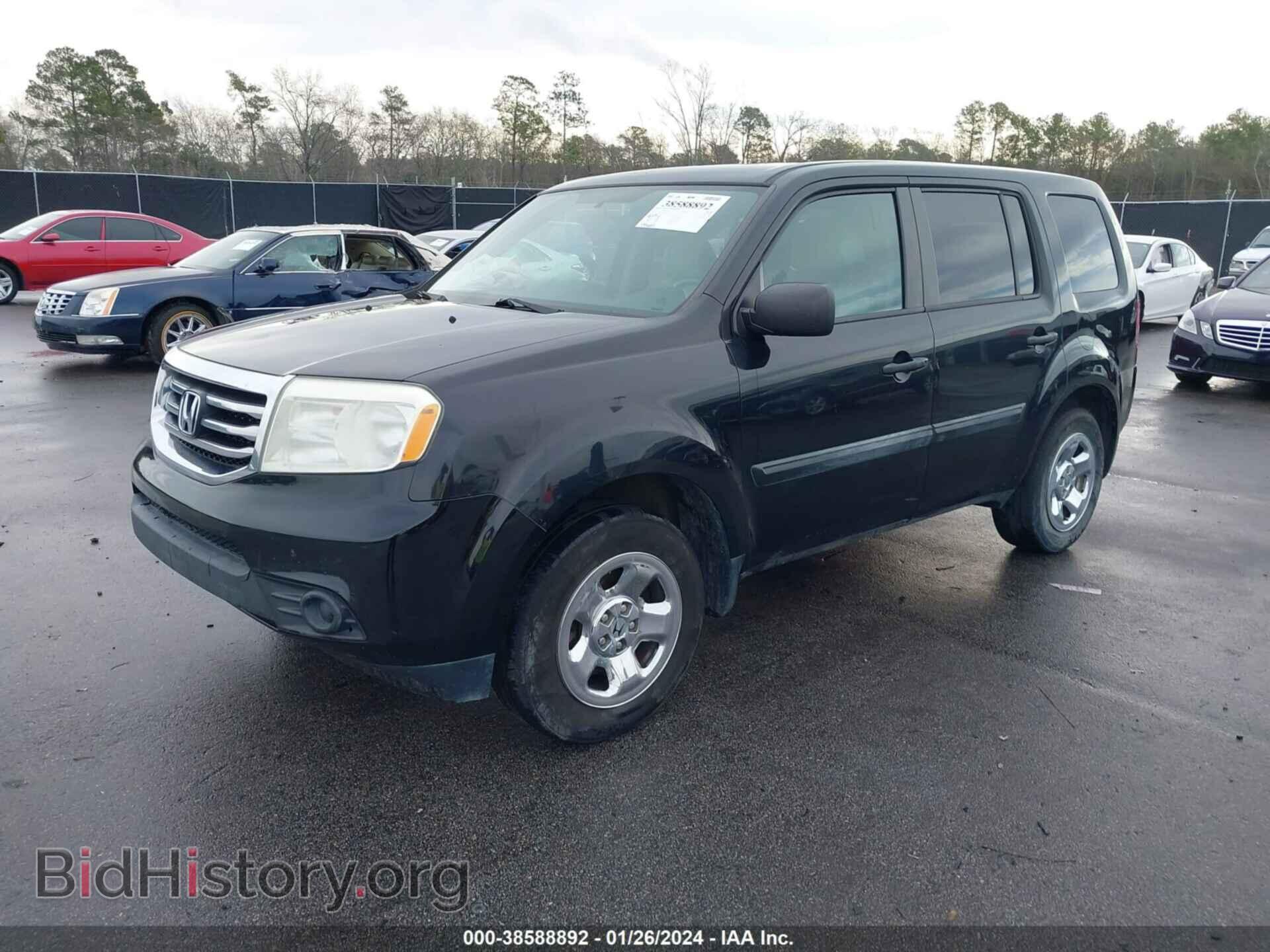 2013 HONDA PILOT - VIN: 5FNYF3H24DB038024 - Фото 2