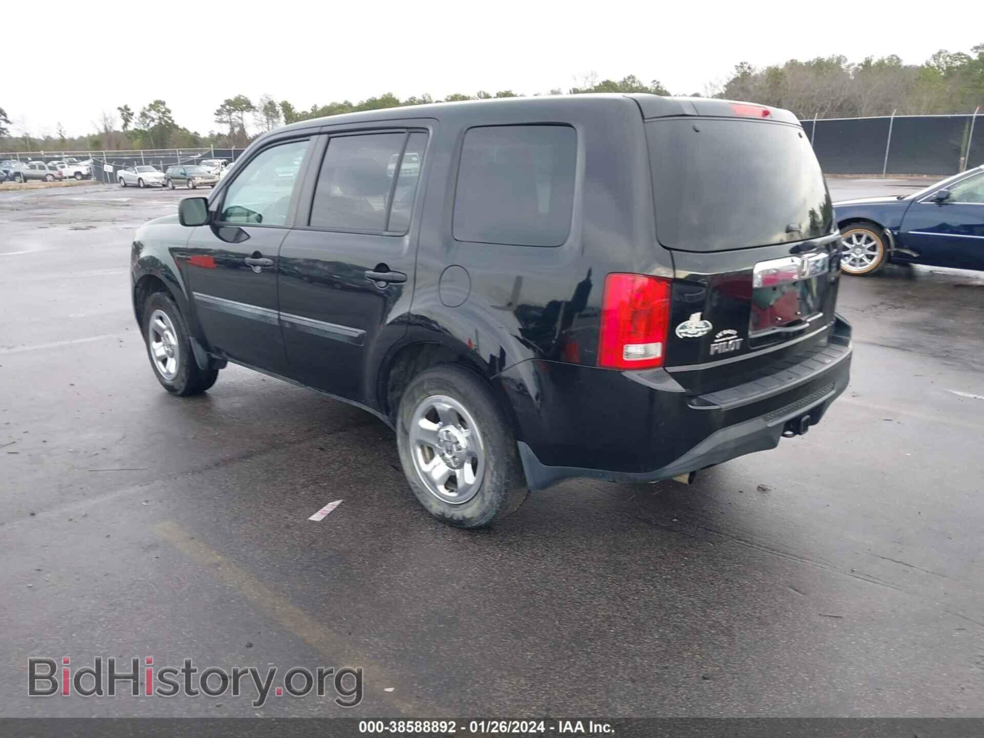 2013 HONDA PILOT - VIN: 5FNYF3H24DB038024 - Фото 3