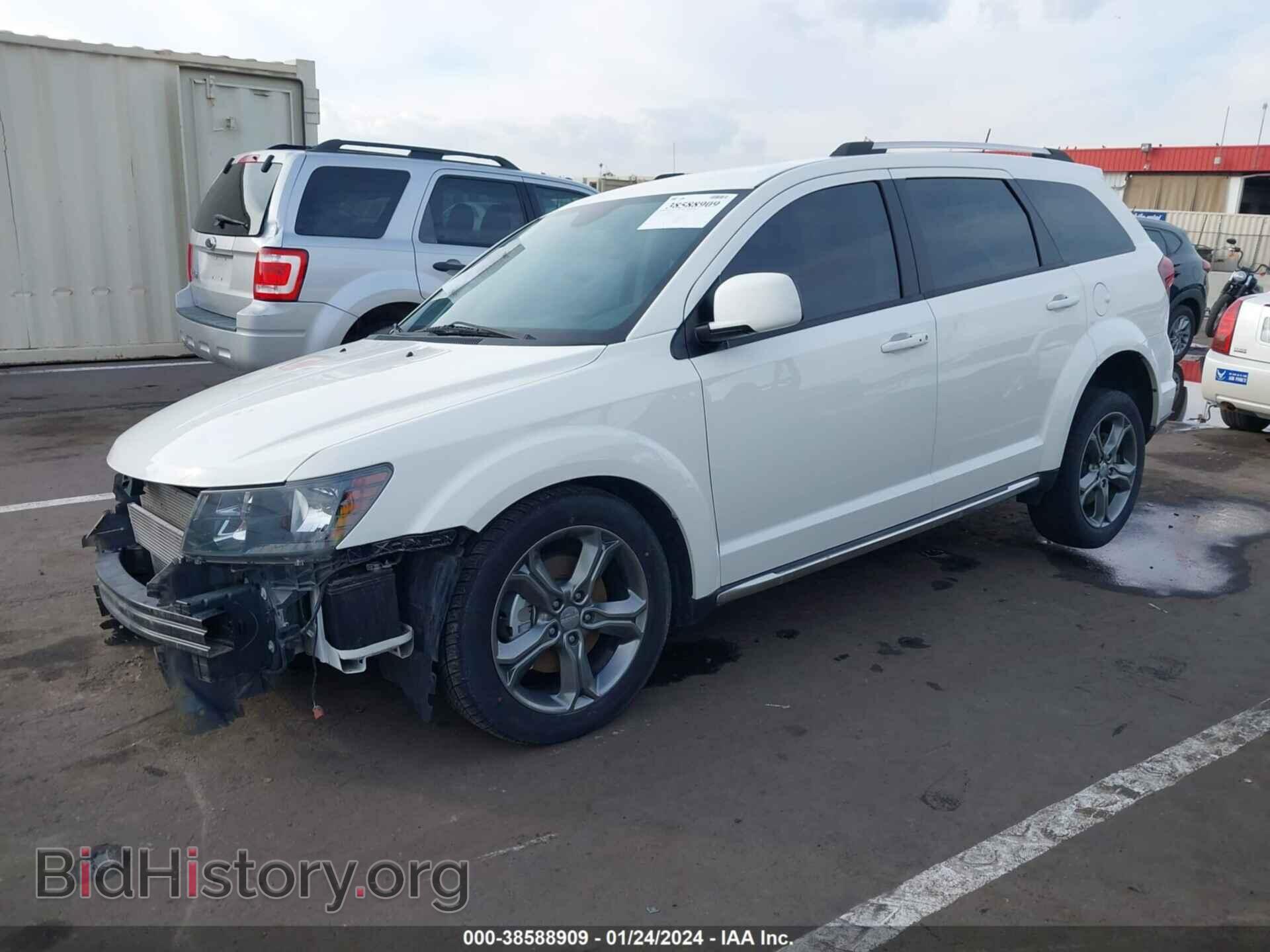 2017 DODGE JOURNEY - VIN: 3C4PDCGB9HT707169 - Фото 2
