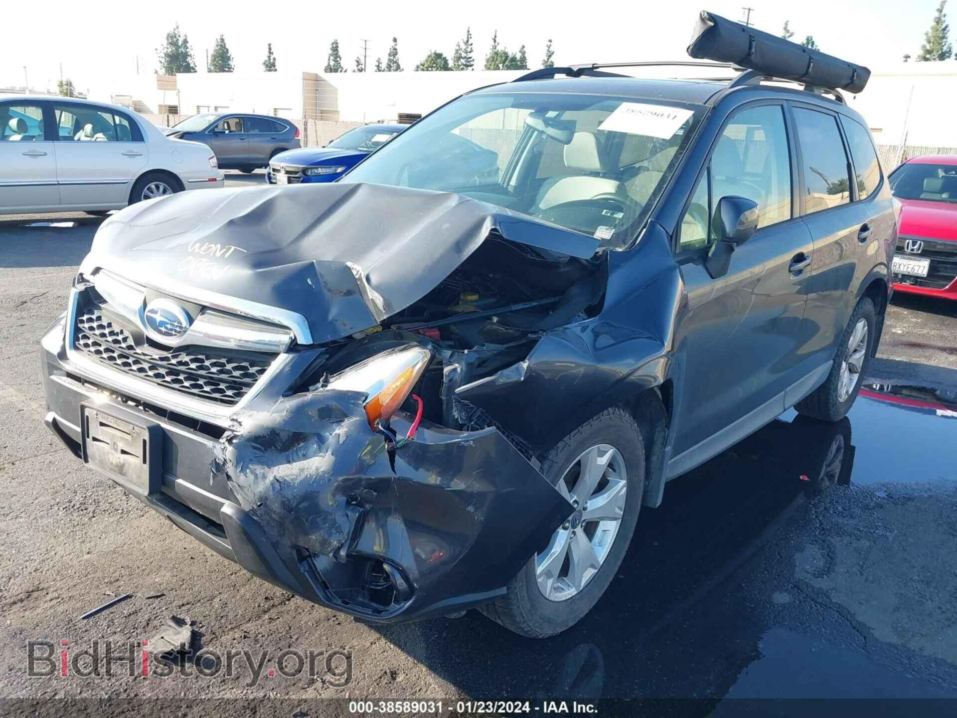 2014 SUBARU FORESTER - VIN: JF2SJAEC4EH515303 - Фото 2