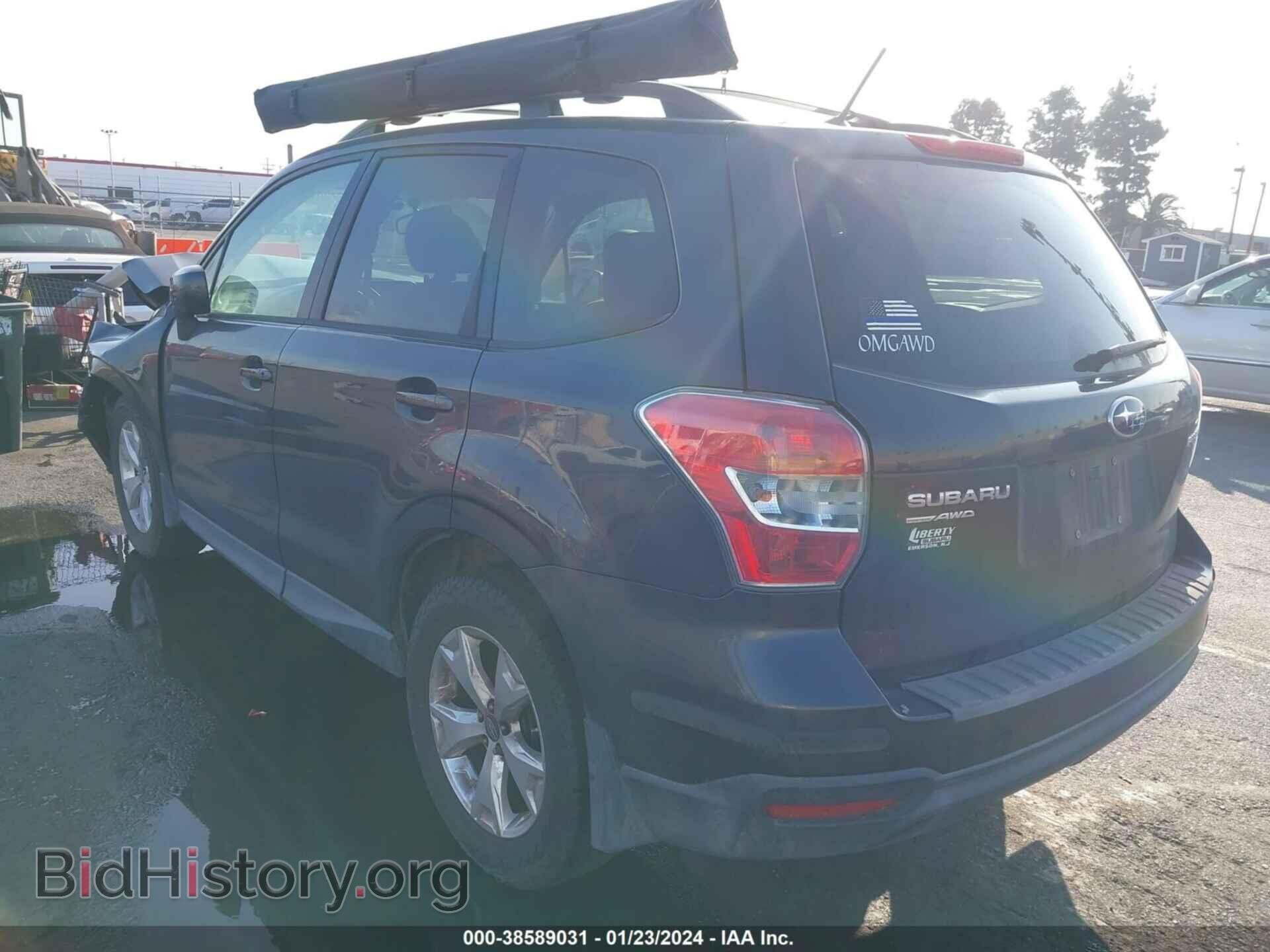 2014 SUBARU FORESTER - VIN: JF2SJAEC4EH515303 - Фото 3