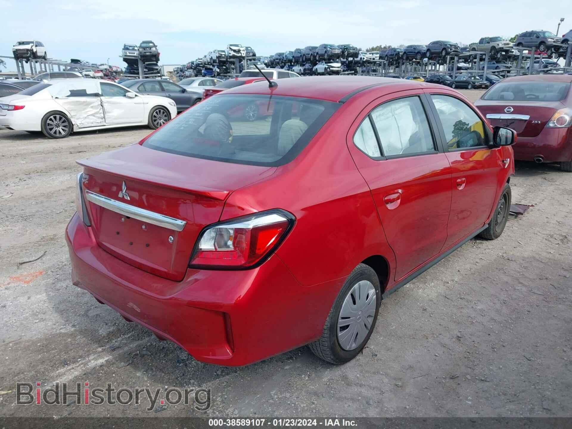 2023 MITSUBISHI MIRAGE G4 - VIN: ML32FUFJ7PHF03573 - Фото 4