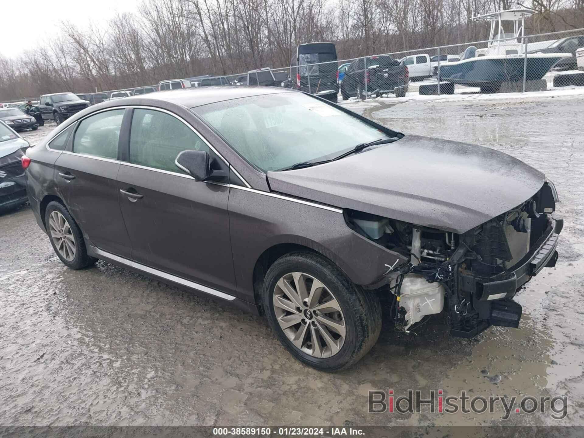 Photo 5NPE34AF3GH430514 - HYUNDAI SONATA 2016