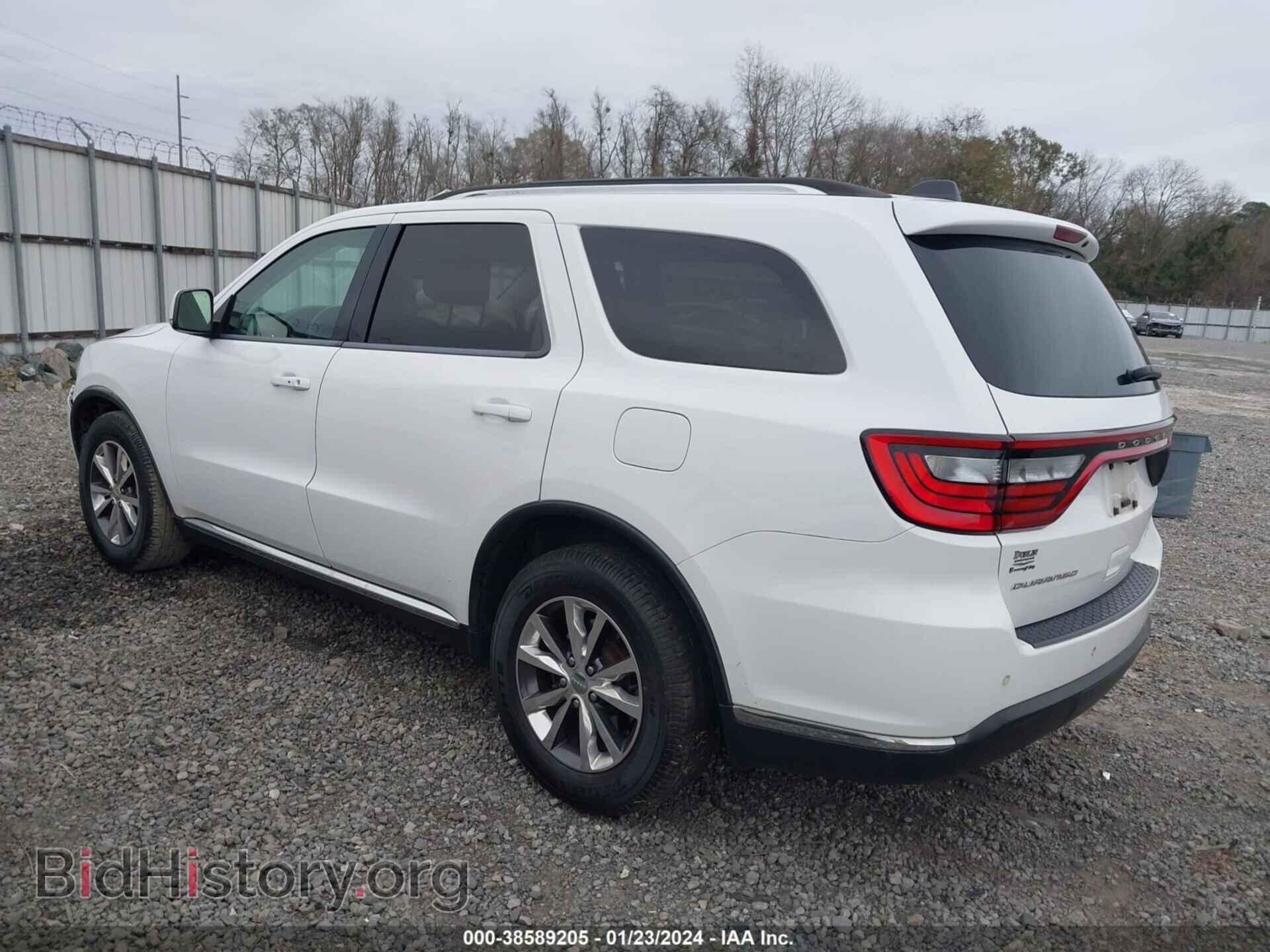 2016 DODGE DURANGO - VIN: 1C4RDHDG0GC476906 - Фото 3