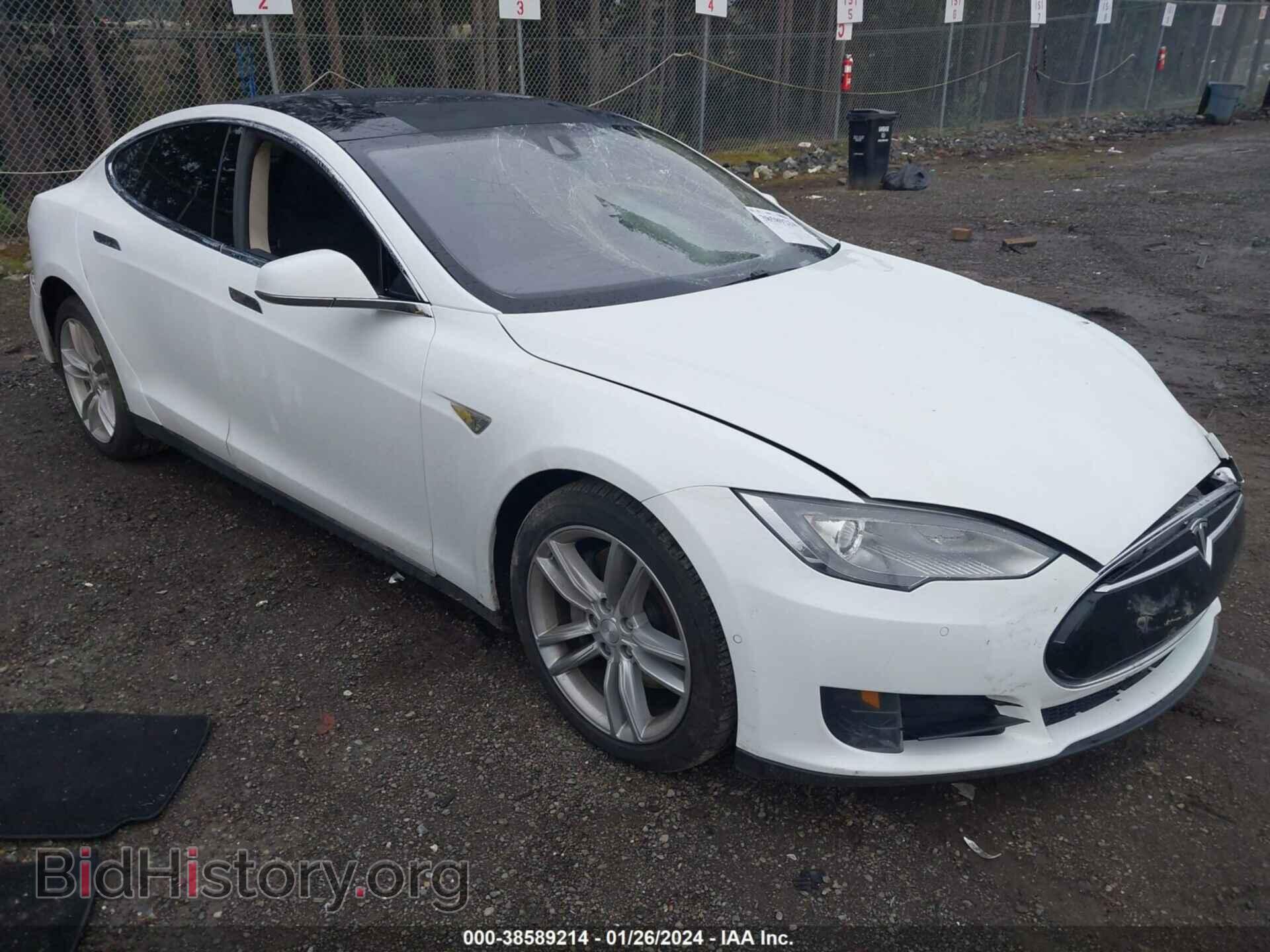 Photo 5YJSA1E23FF109374 - TESLA MODEL S 2015