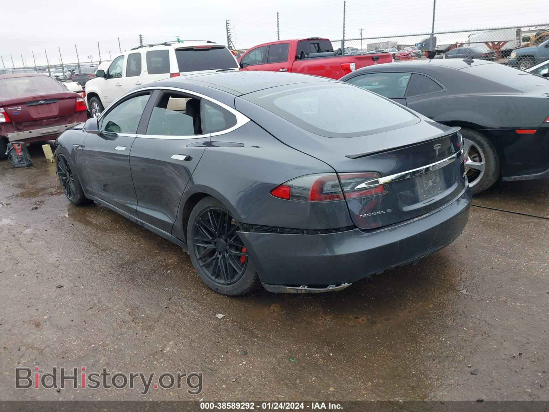 2015 TESLA MODEL S - VIN: 5YJSA1E46FF104428 - Фото 3