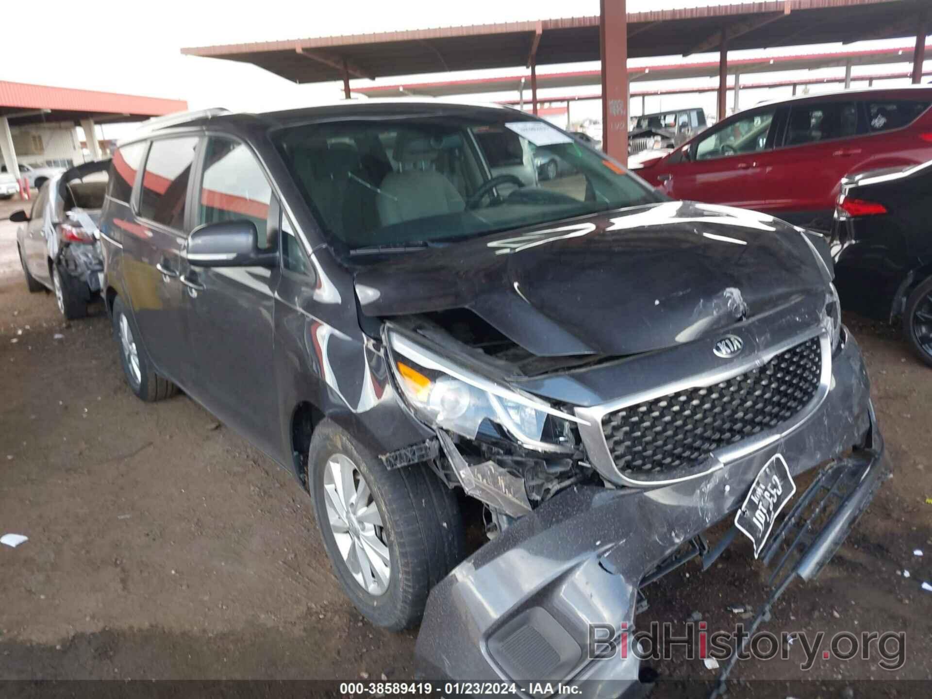 Photo KNDMB5C17G6192229 - KIA SEDONA 2016