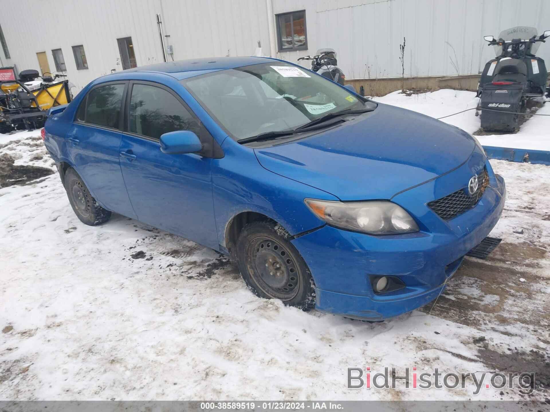 Photo 2T1BU40E69C169328 - TOYOTA COROLLA 2009