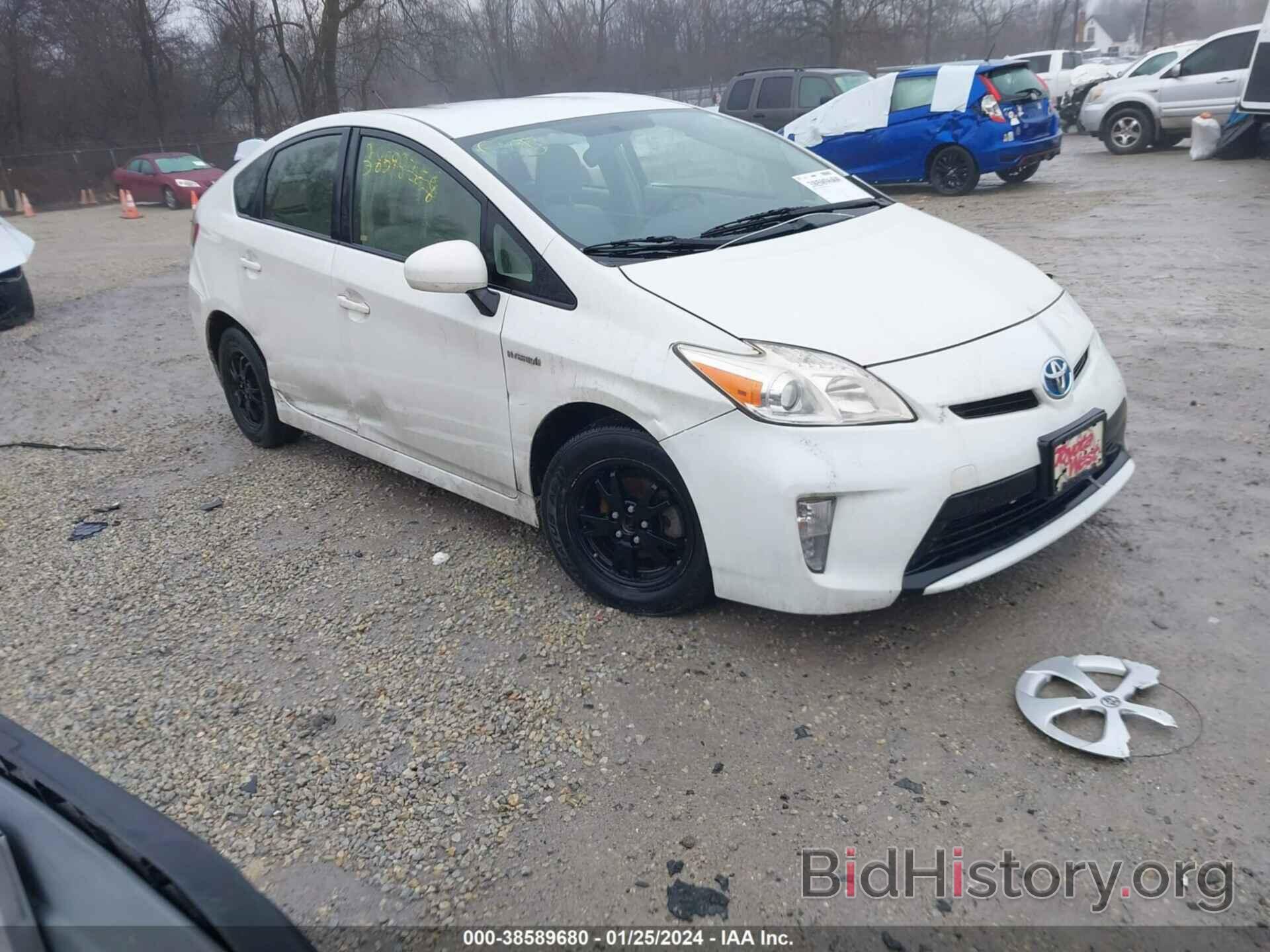 Фотография JTDKN3DUXD1723685 - TOYOTA PRIUS 2013