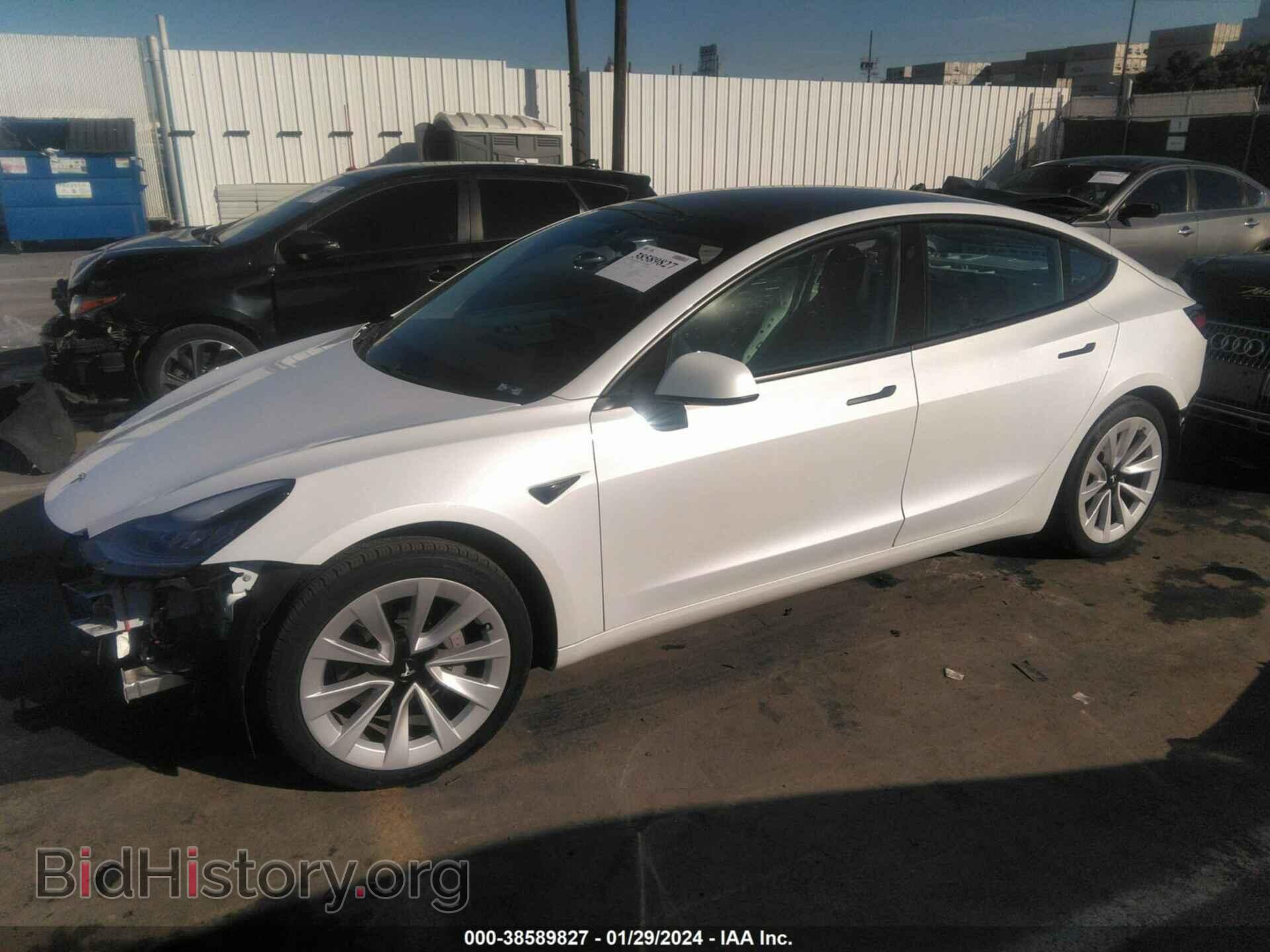 2021 TESLA MODEL 3 - VIN: 5YJ3E1EA4MF838514 - Фото 2